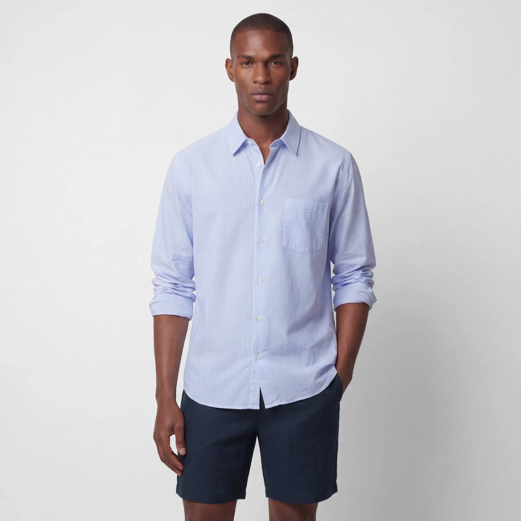 Men's Regular Light Cotton Shirt - Image 3