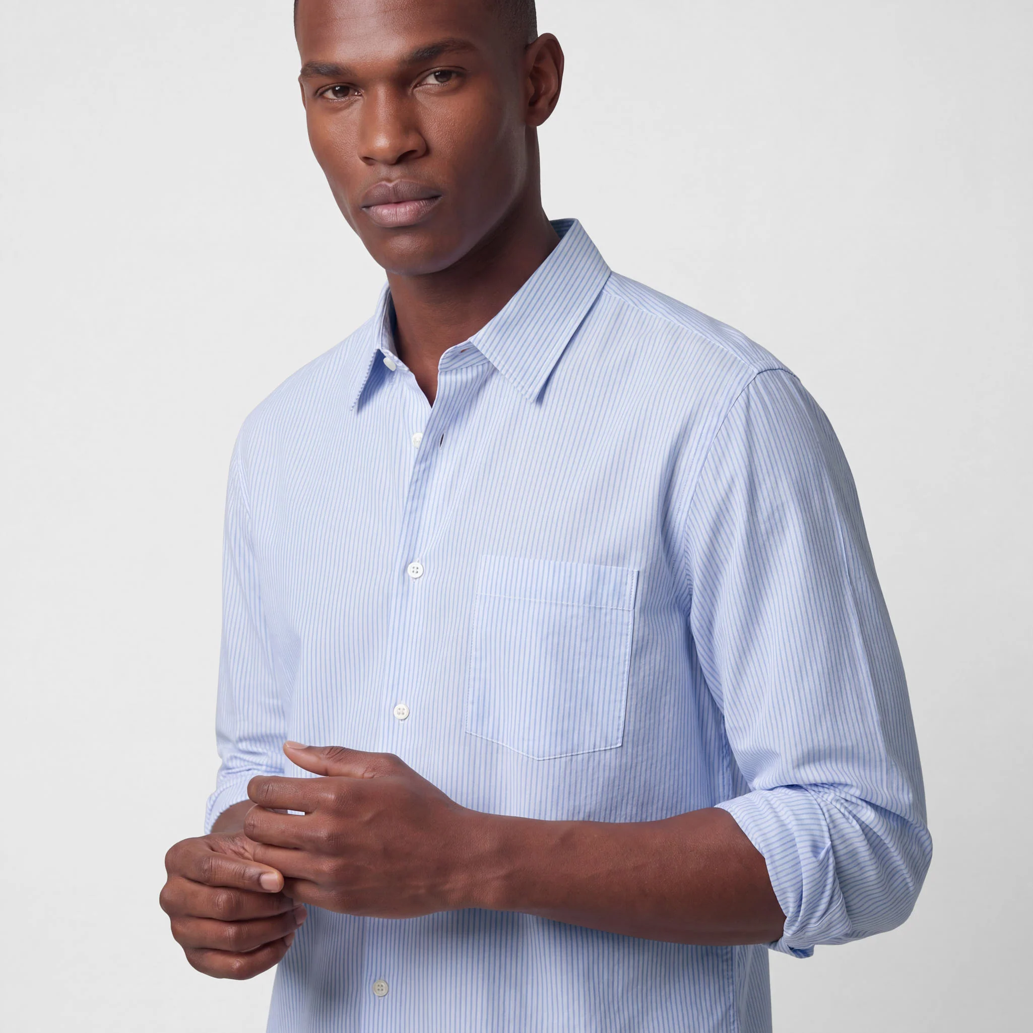 Men's Regular Light Cotton Shirt - Image 4