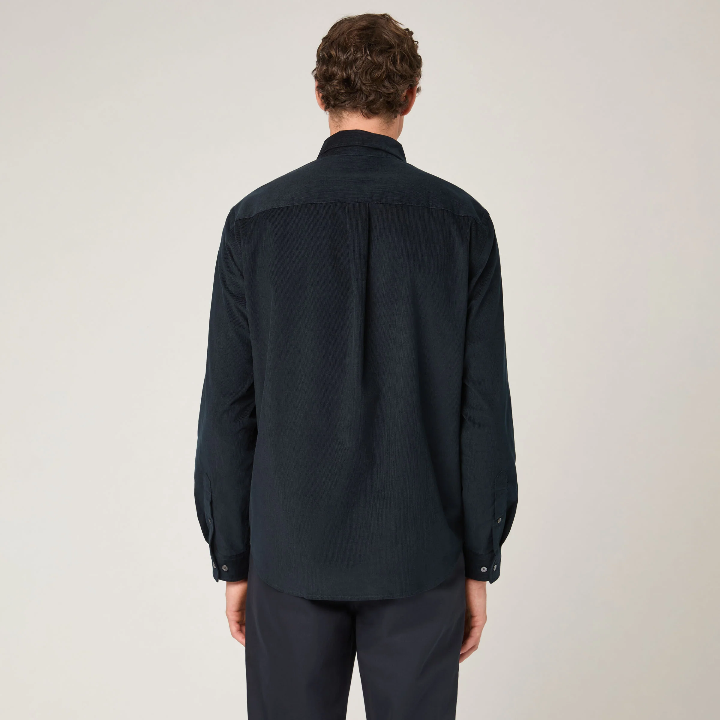 Men's Relaxed Button Down Corduroy Shirt - Image 5