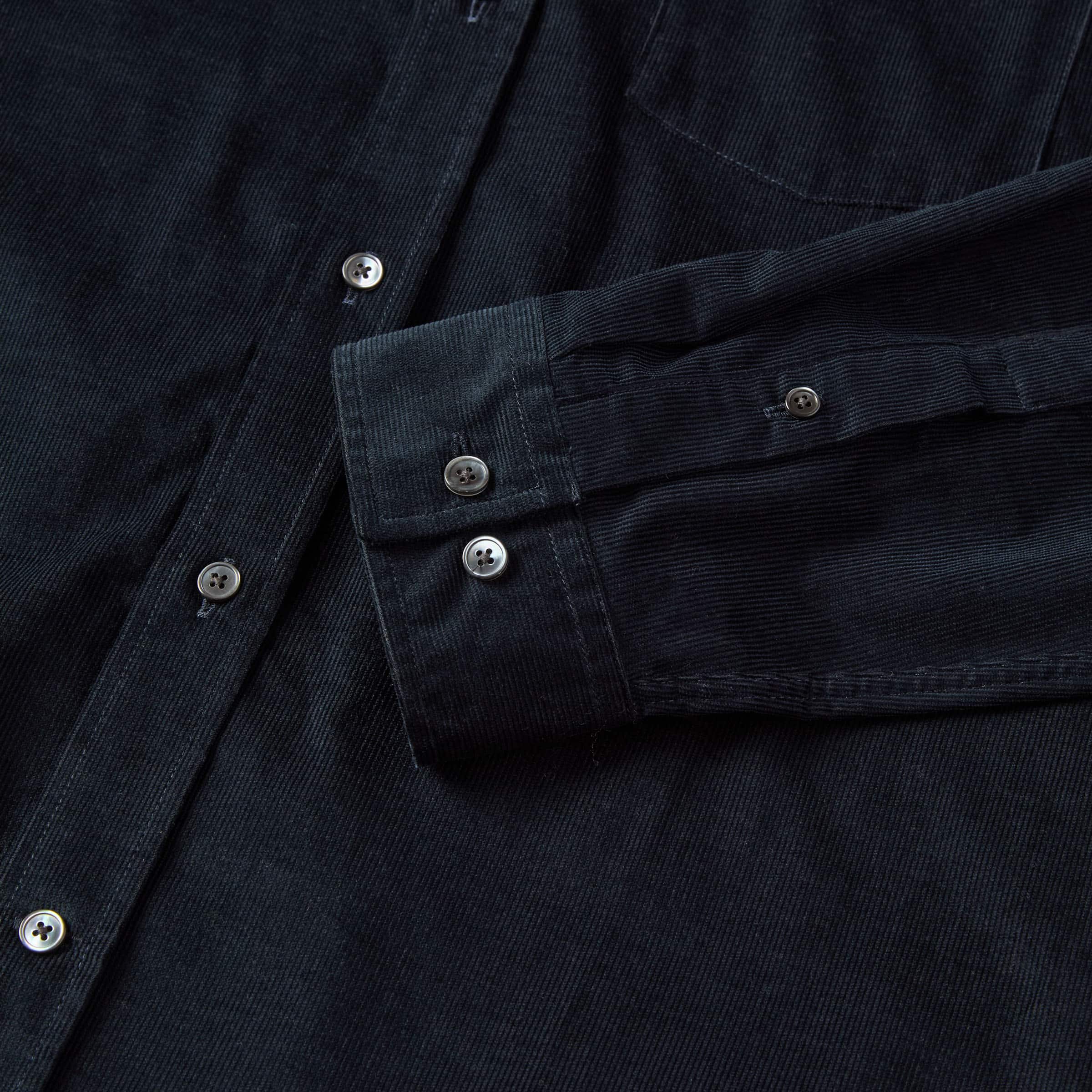 Men's Relaxed Button Down Corduroy Shirt - Image 9