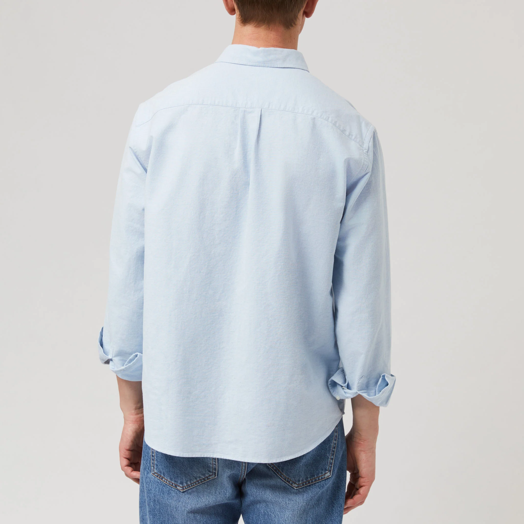 Men's Relaxed Button-Down Oxford Shirt - Image 5
