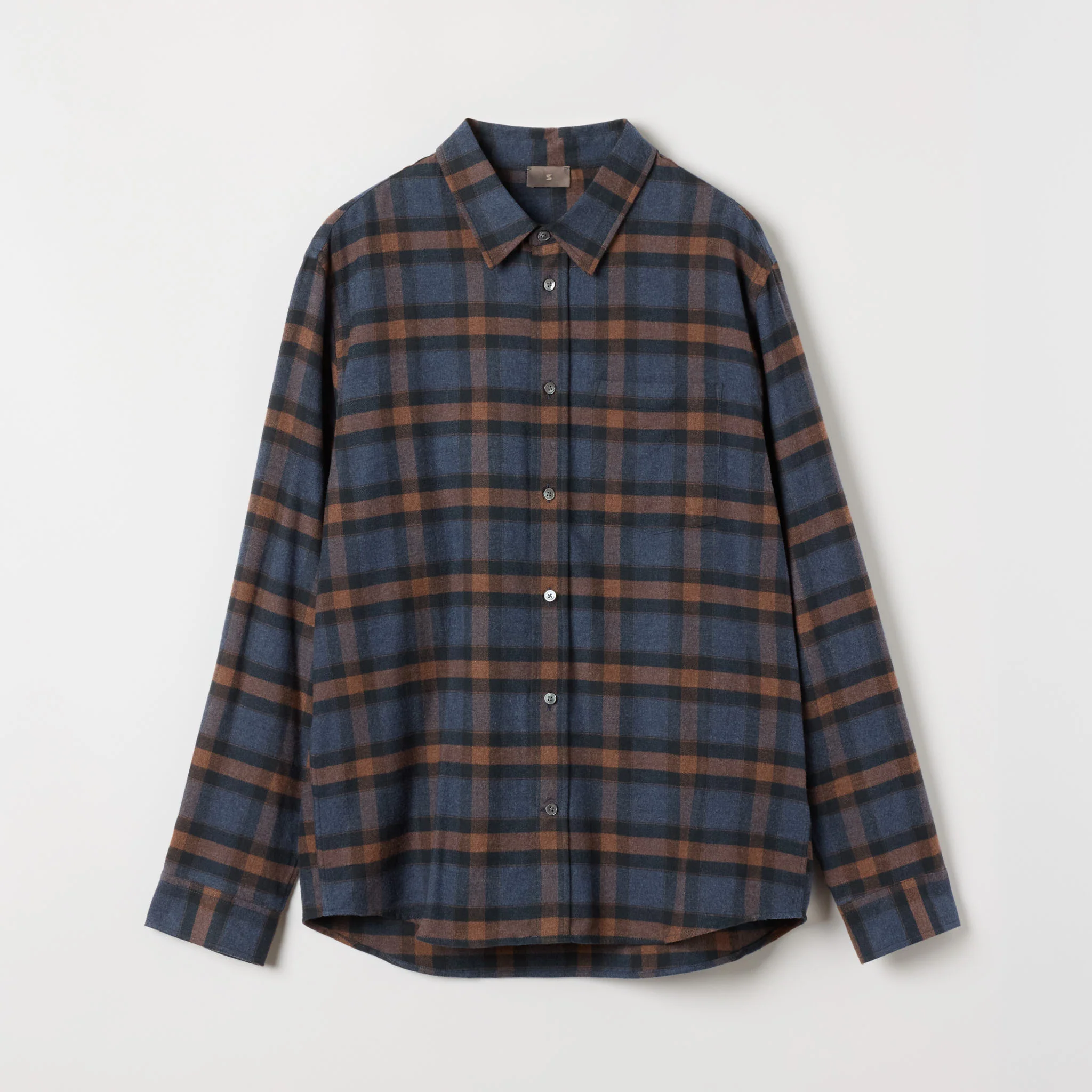 Men's Relaxed Cotton Flannel Shirt - Image 11