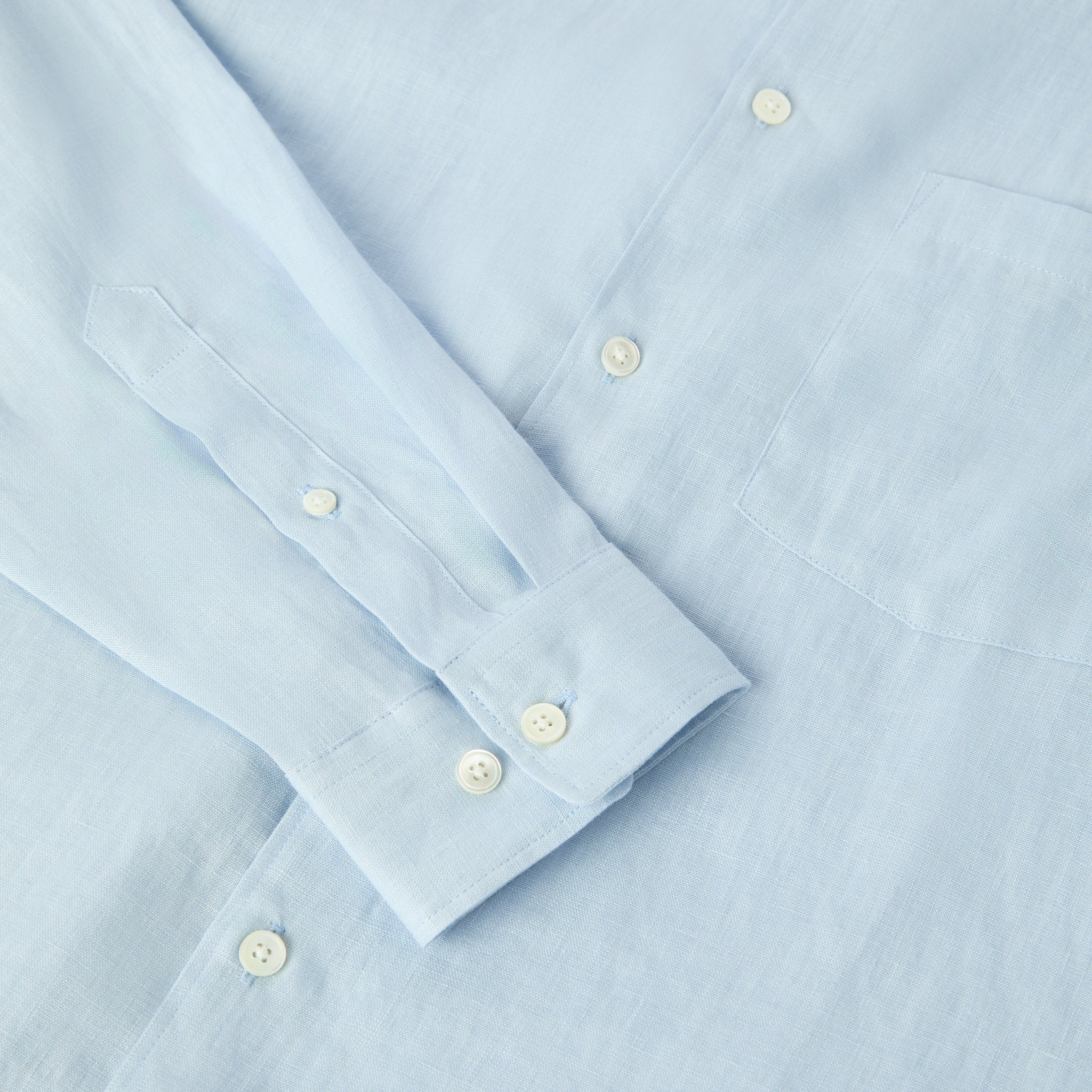 Men's Relaxed Linen Shirt - Image 14