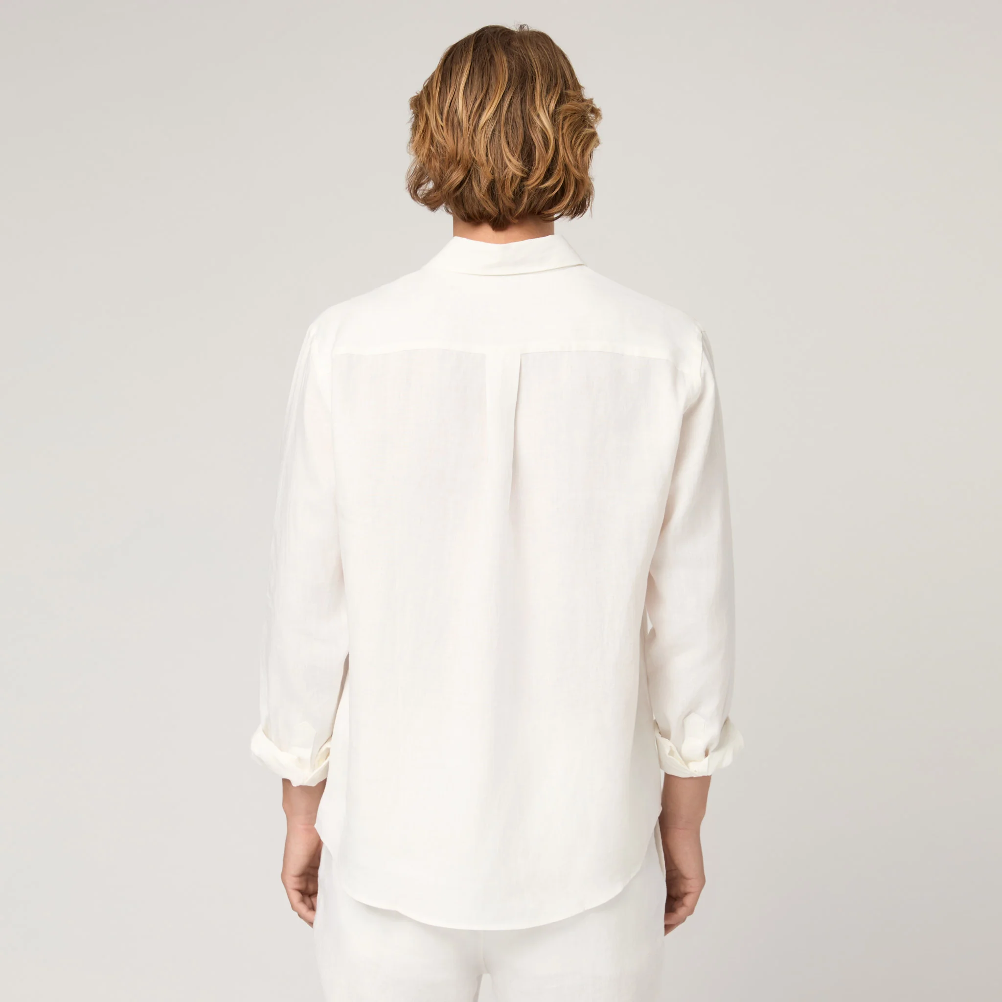 Men's Relaxed Linen Shirt - Image 5