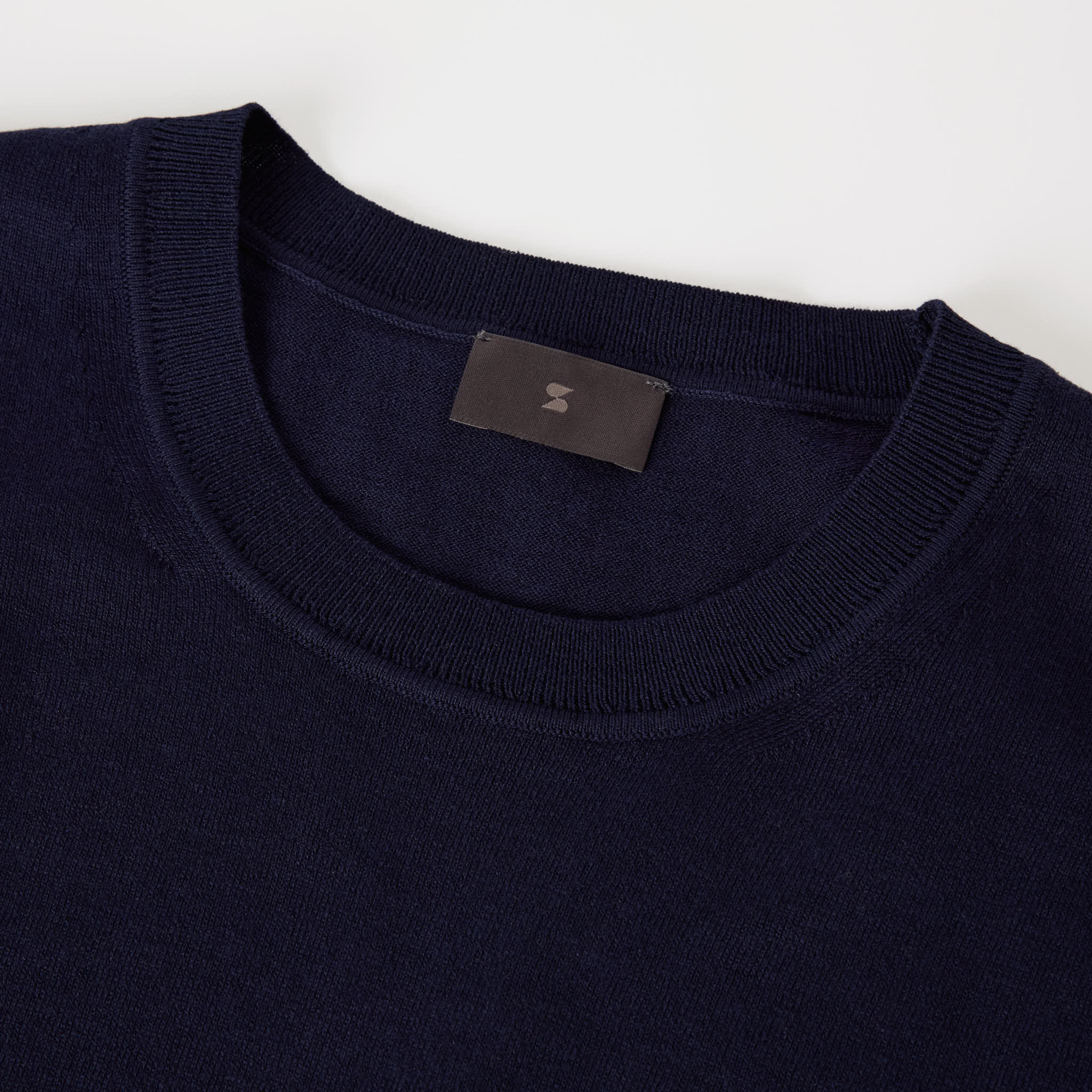 Men's Silk-Cotton Crewneck Sweater - Image 11