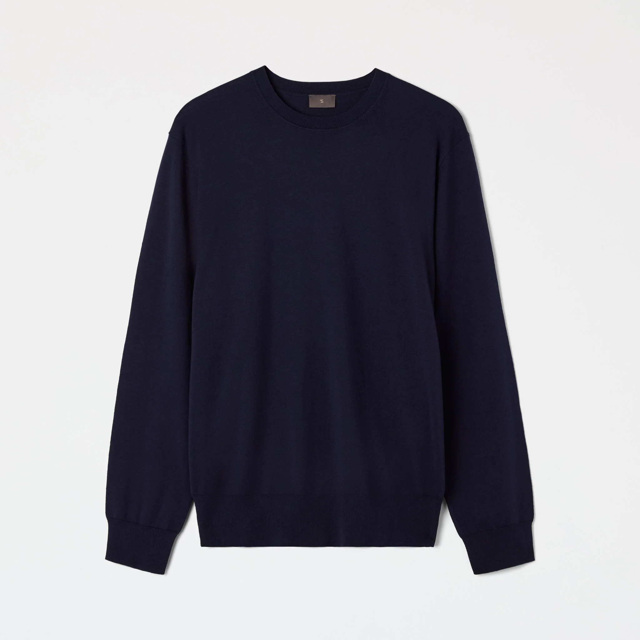 Men's Silk-Cotton Crewneck Sweater - Image 6