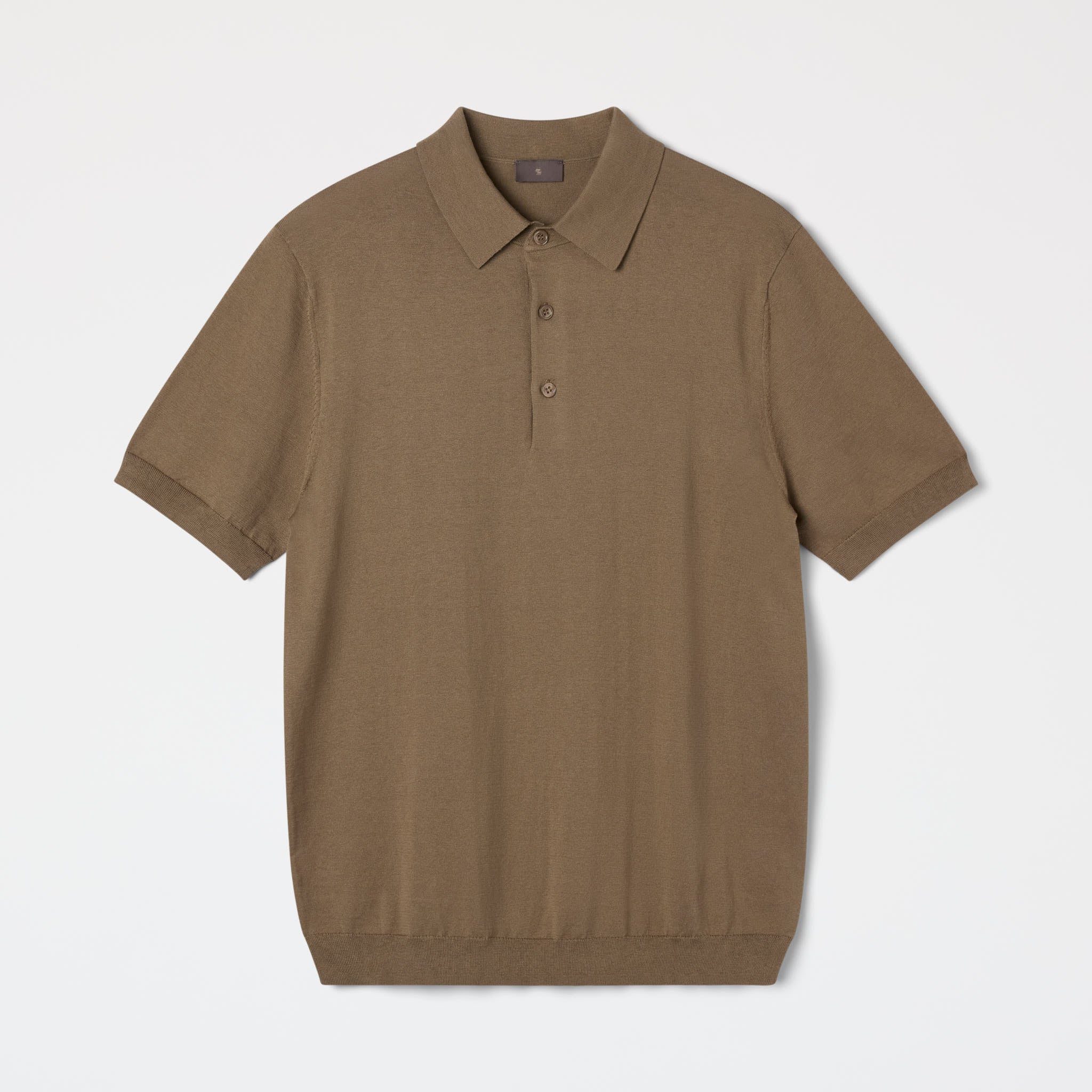 Men's Silk-Cotton Short Sleeve Polo - Image 10
