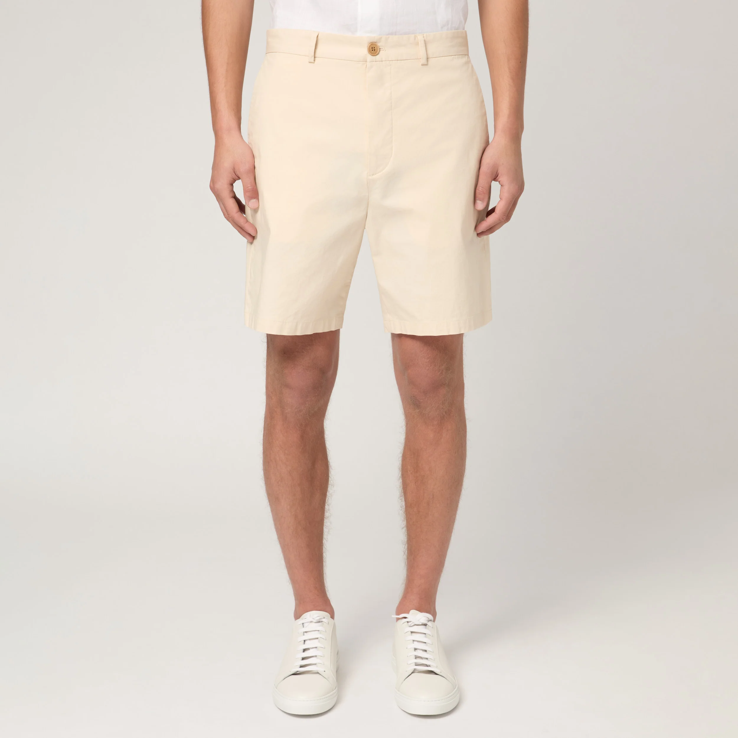 Men's Straight Leg Lightweight Cotton Shorts - Image 3