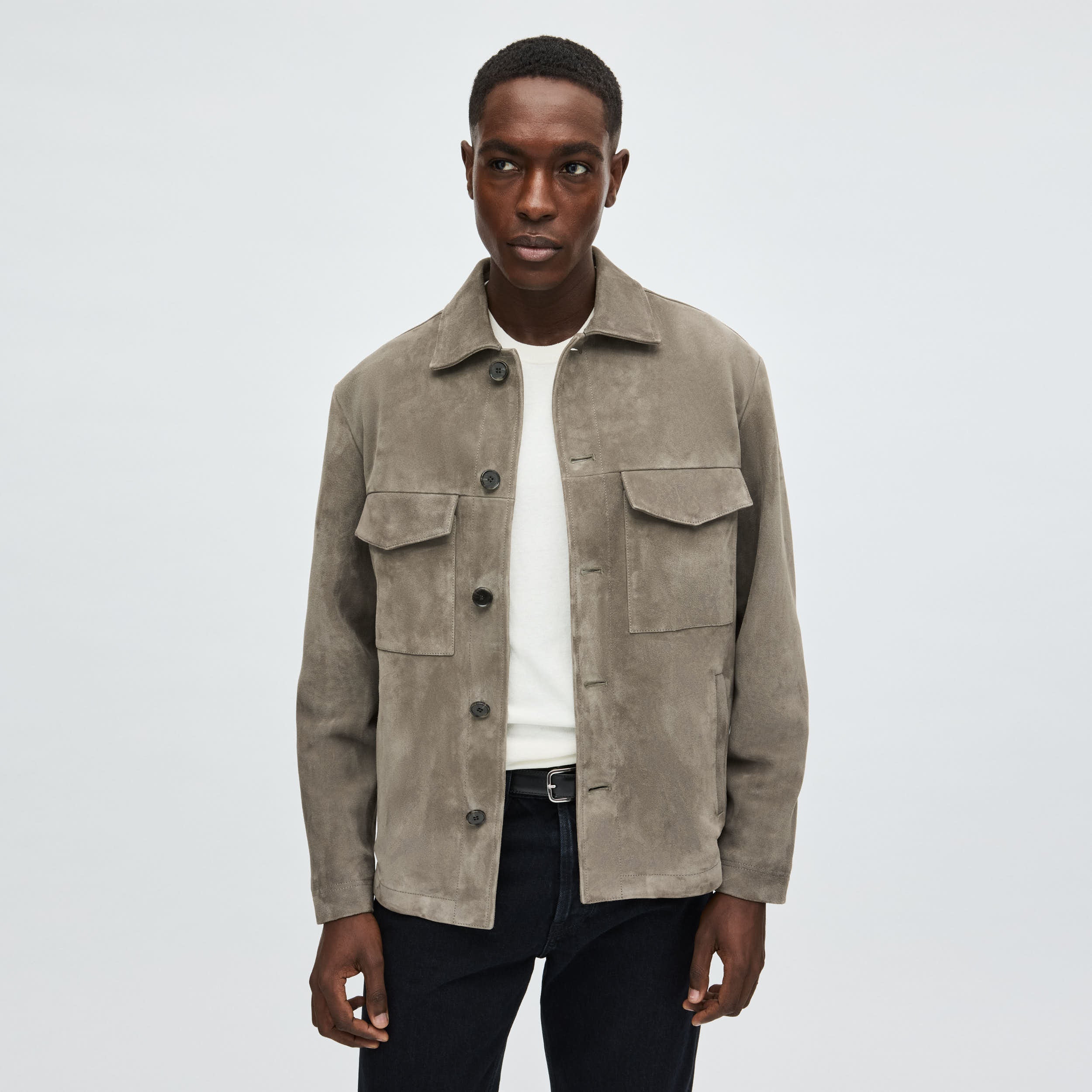 Men's Suede Jacket - Image 3
