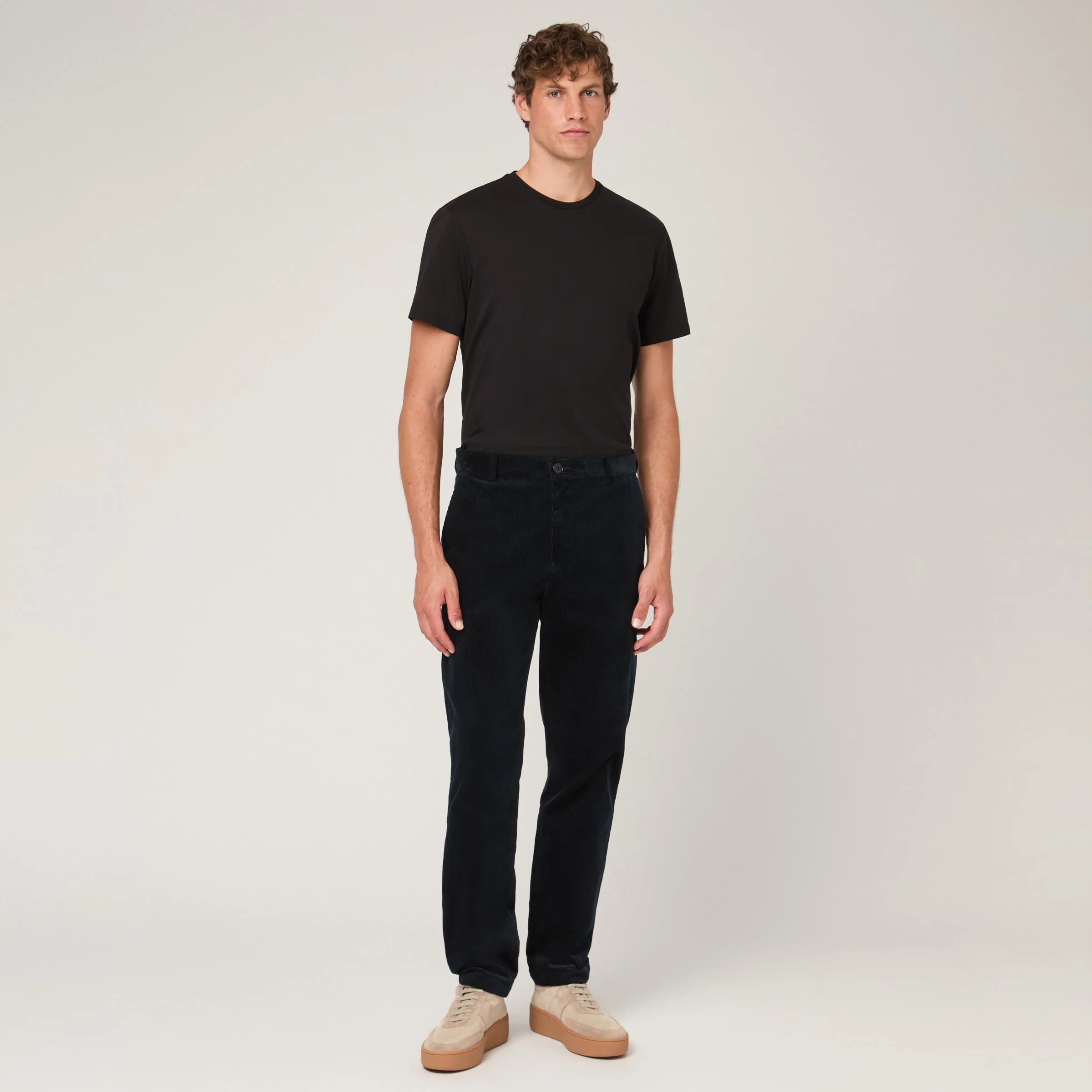 Men's Tapered Corduroy Trousers - Image 11