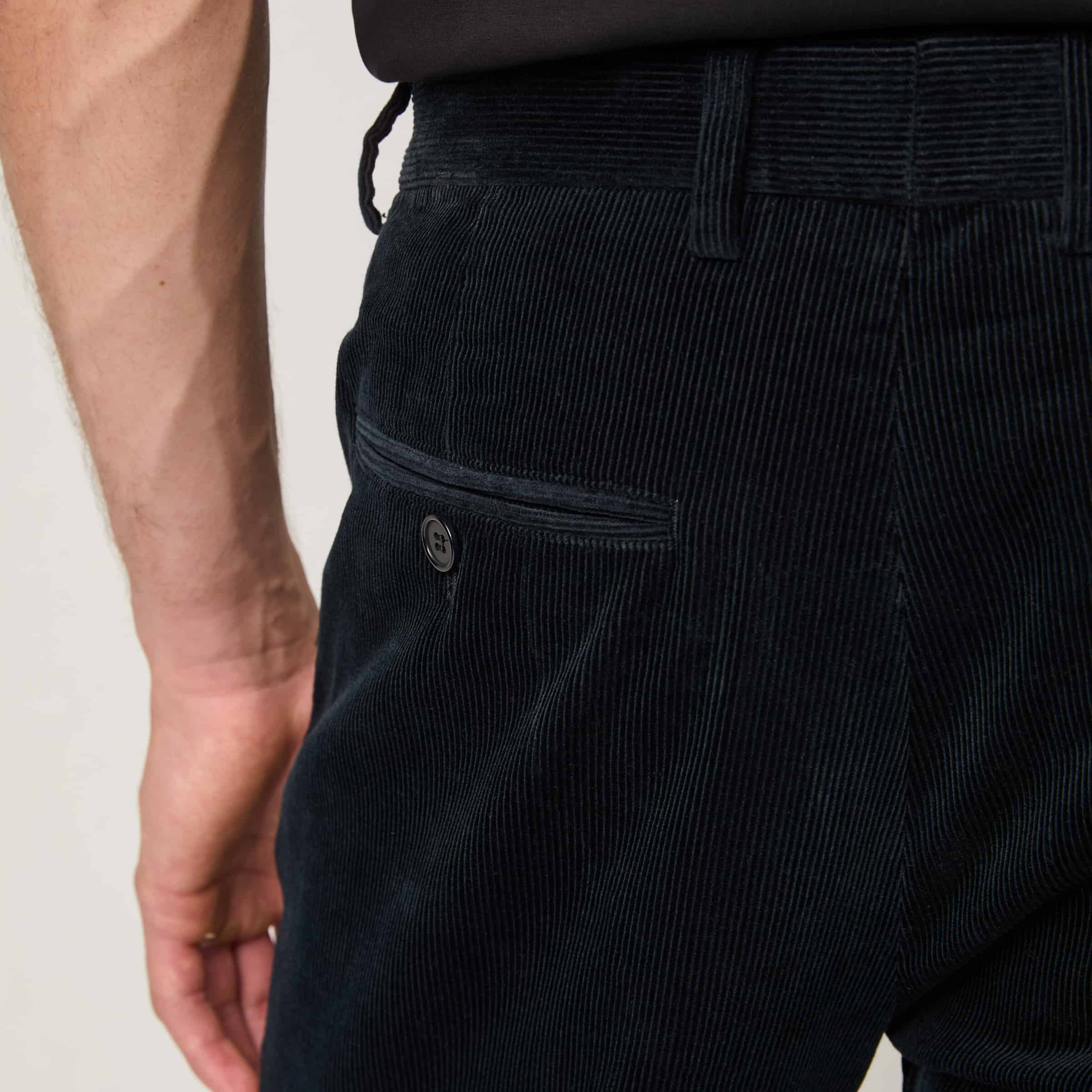 Men's Tapered Corduroy Trousers - Image 14