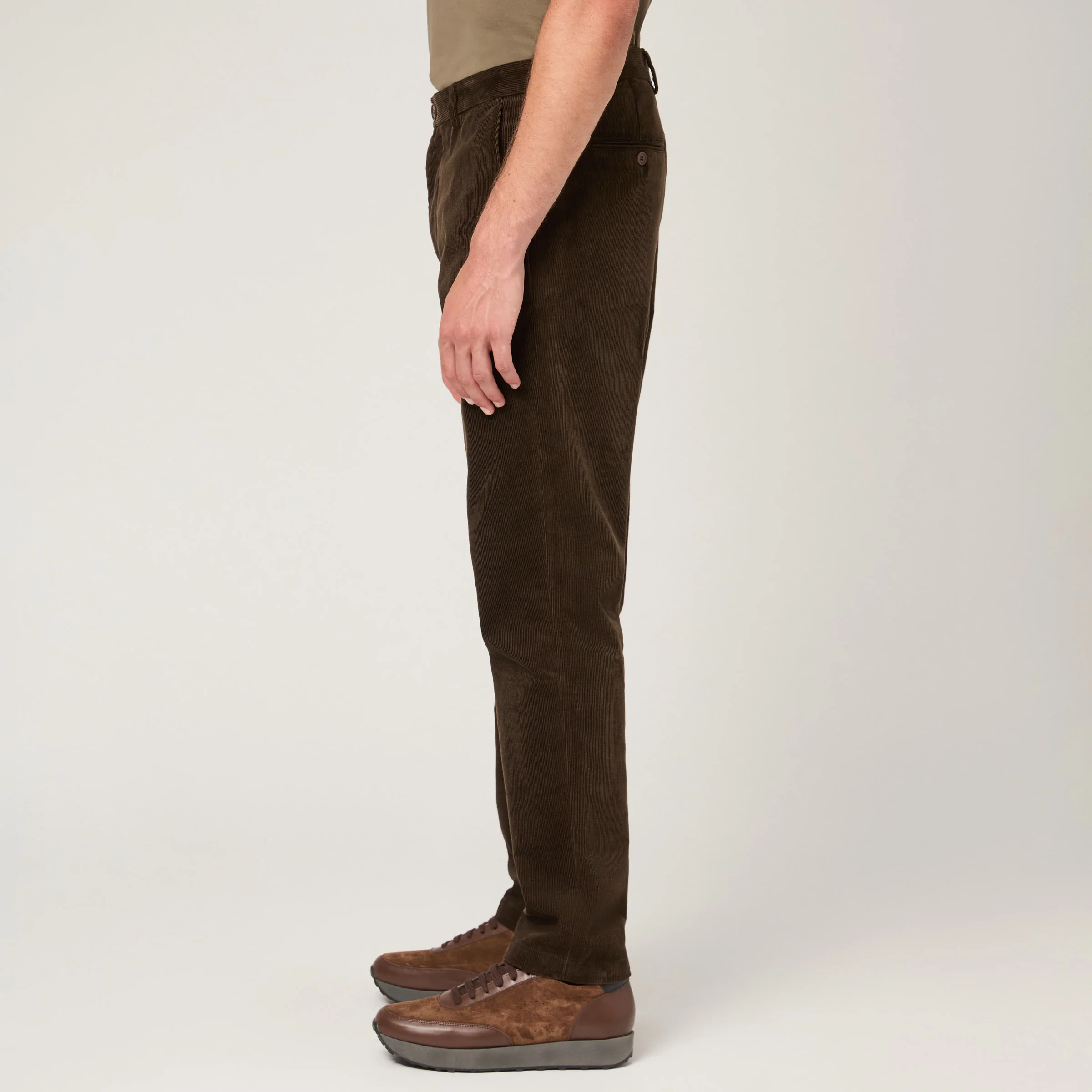 Men's Tapered Corduroy Trousers - Image 4