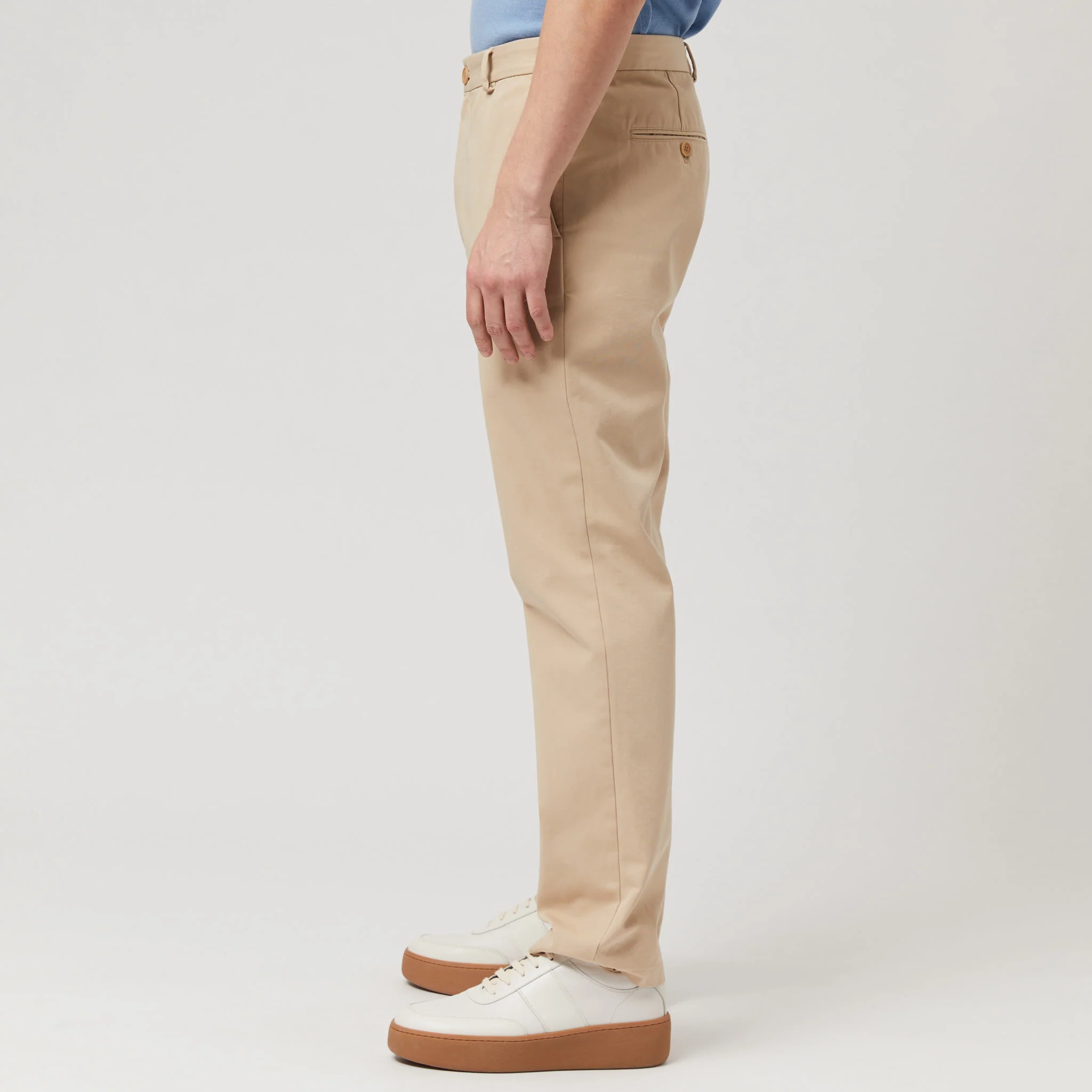 Men's Tapered Cotton Twill Chinos - Image 11