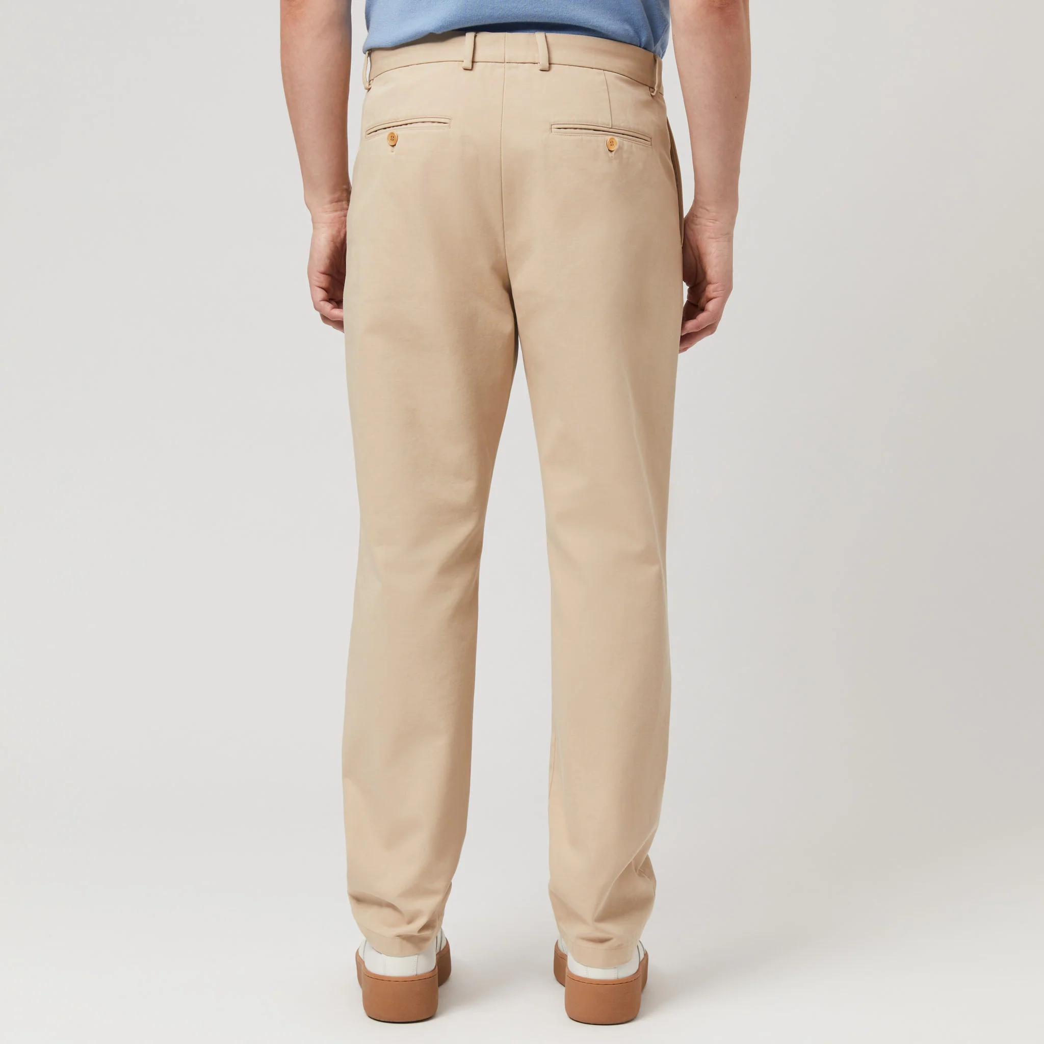 Men's Tapered Cotton Twill Chinos - Image 12