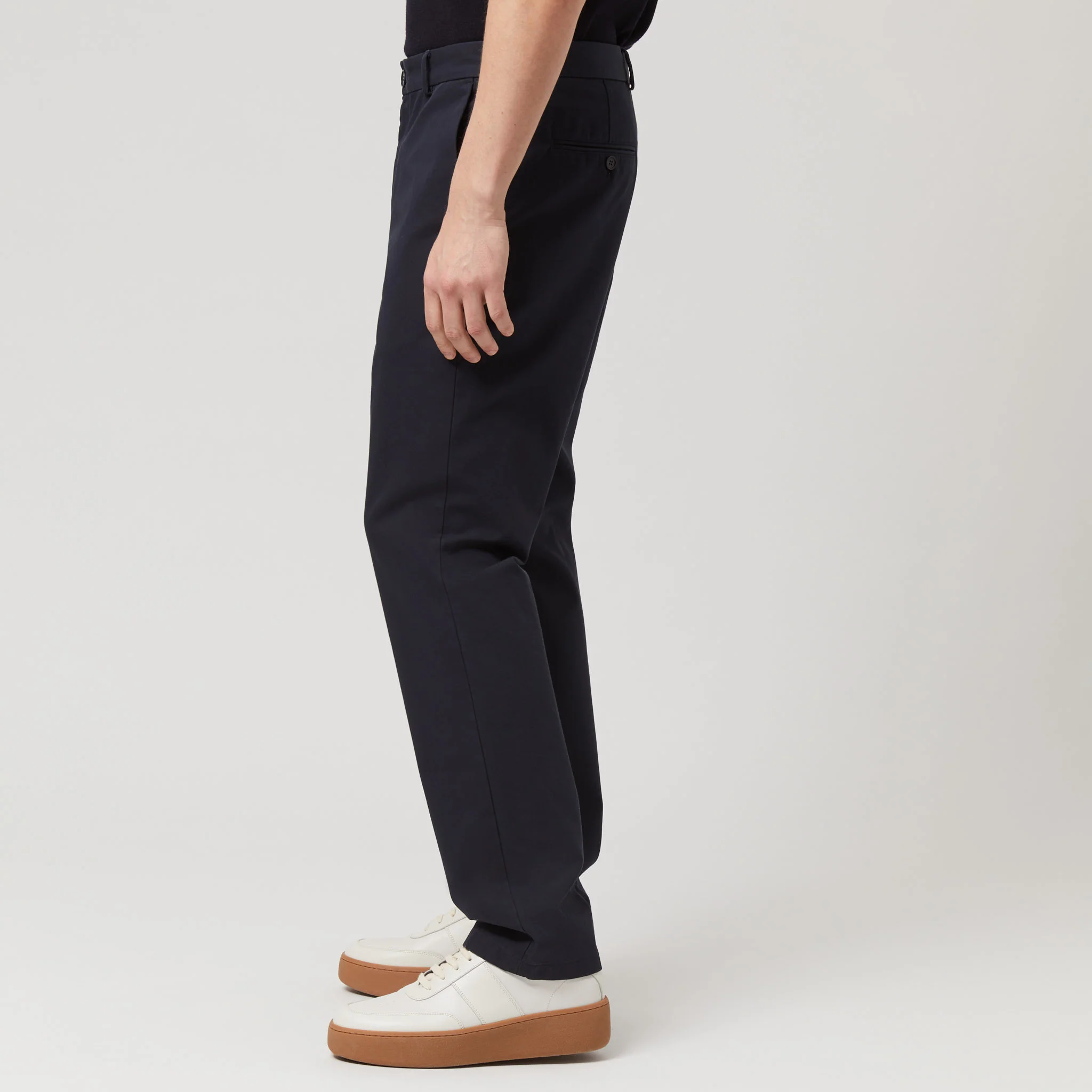 Men's Tapered Cotton Twill Chinos - Image 4