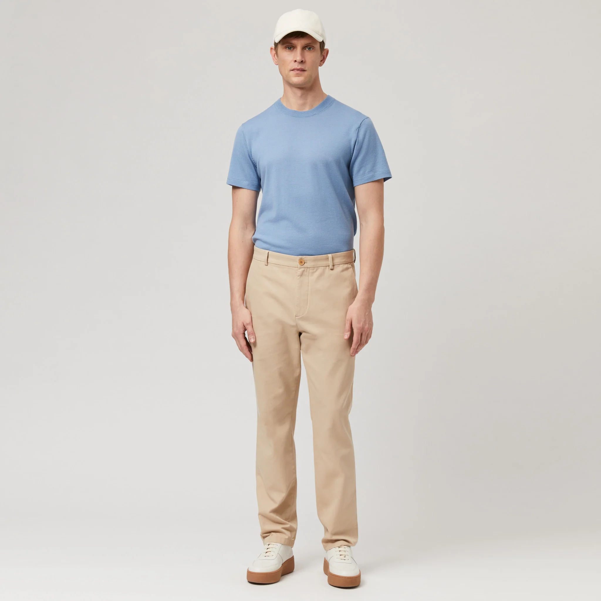 Men's Tapered Cotton Twill Chinos - Image 9