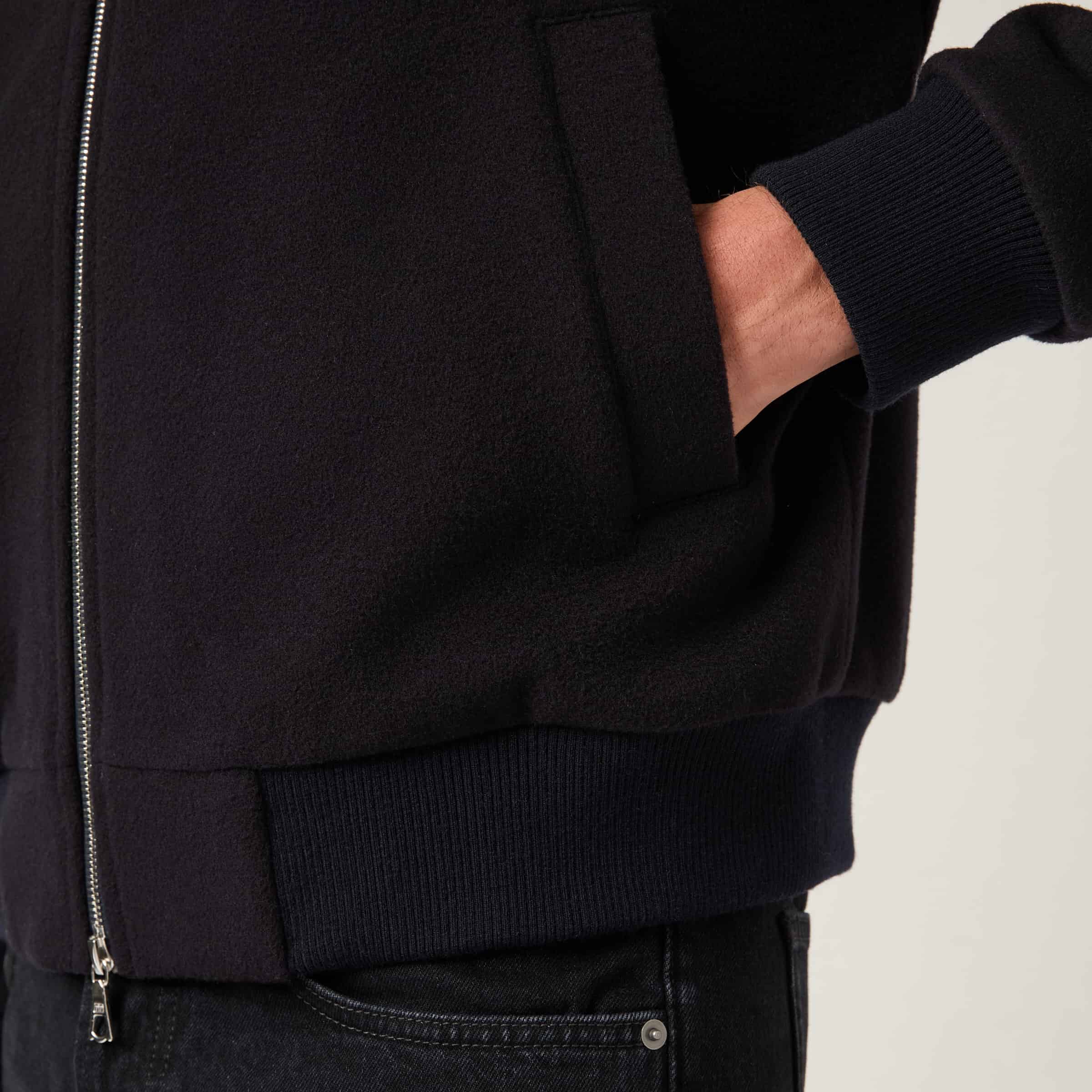 Men's Wool Bomber Jacket - Image 6