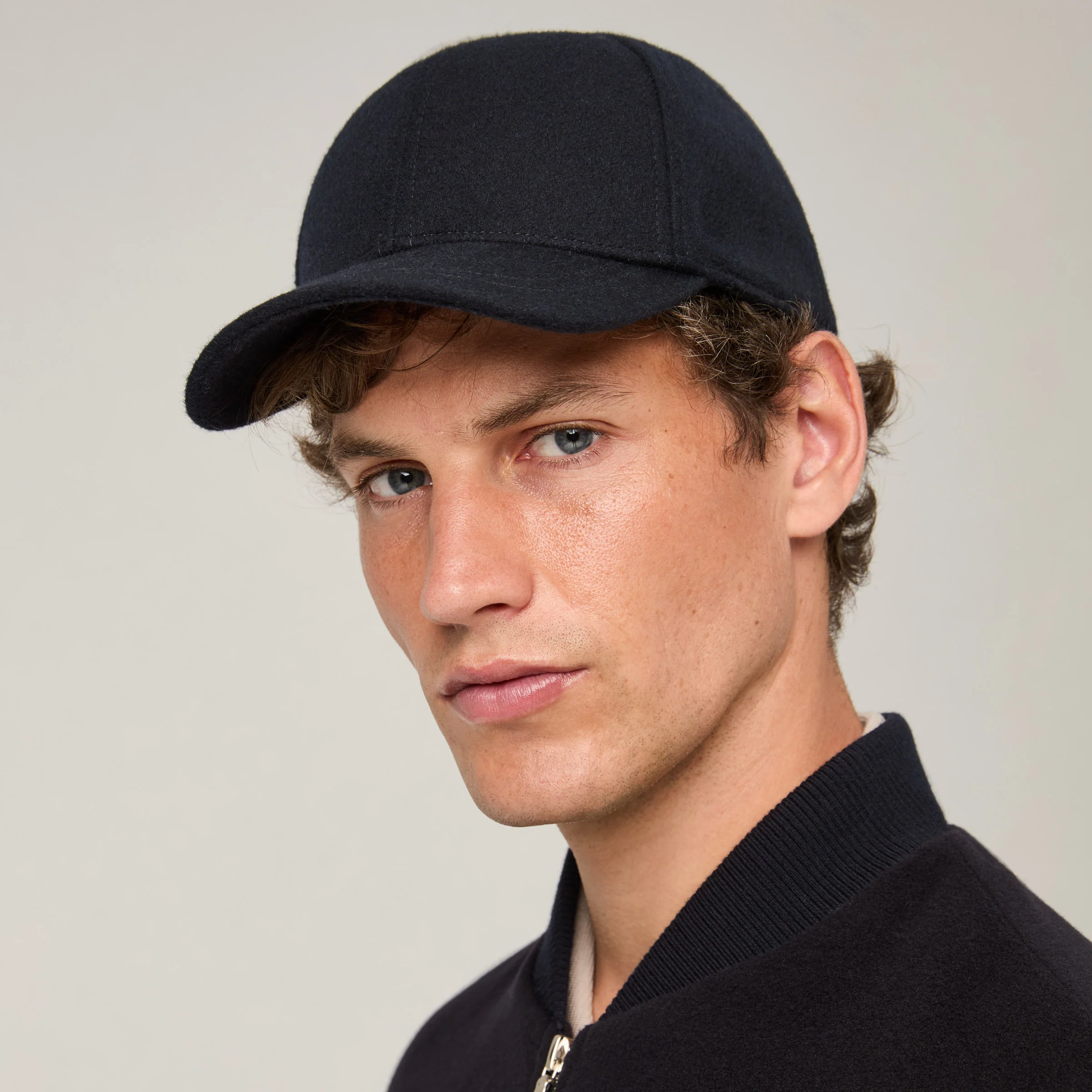 Men's Wool Bomber Jacket - Image 7