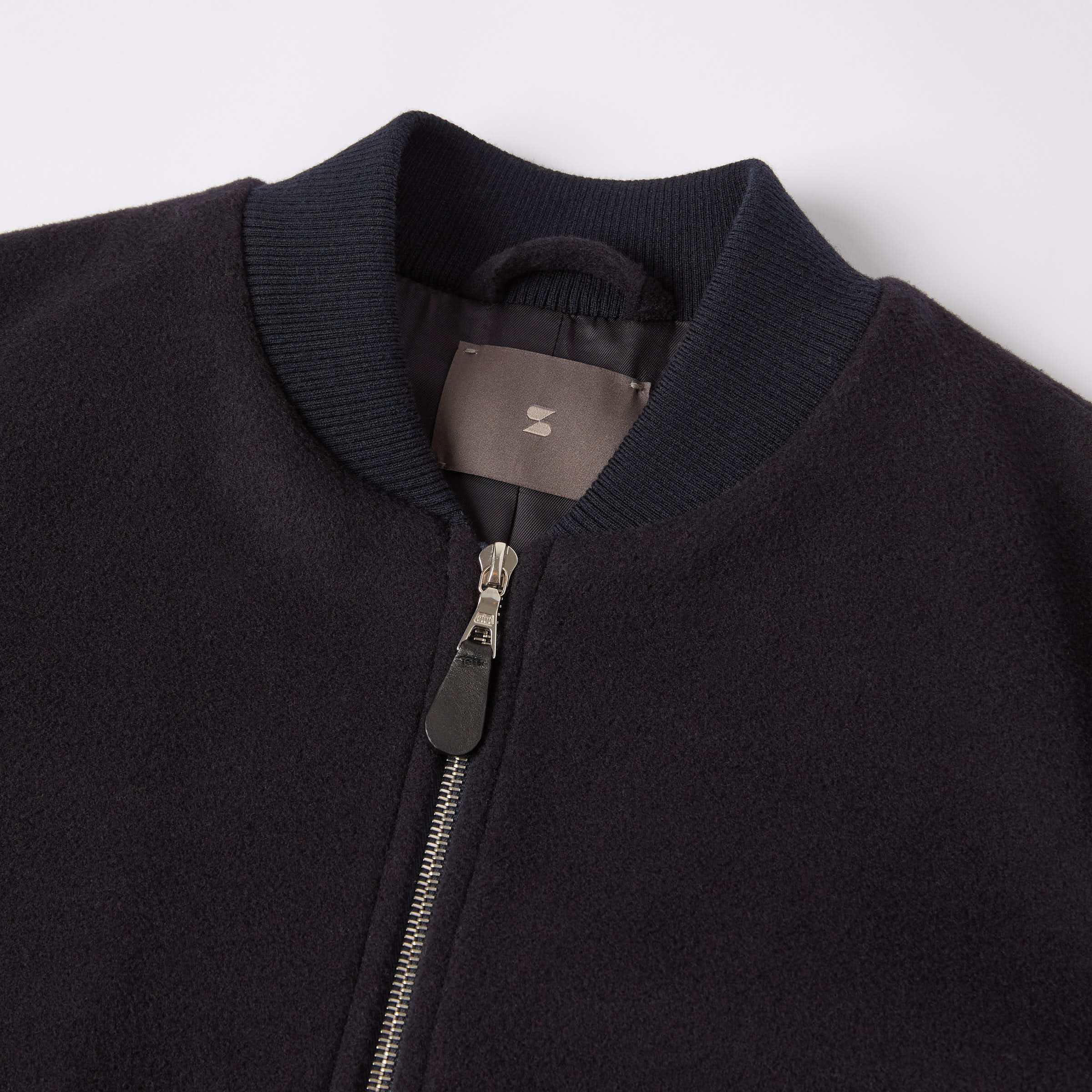 Men's Wool Bomber Jacket - Image 8