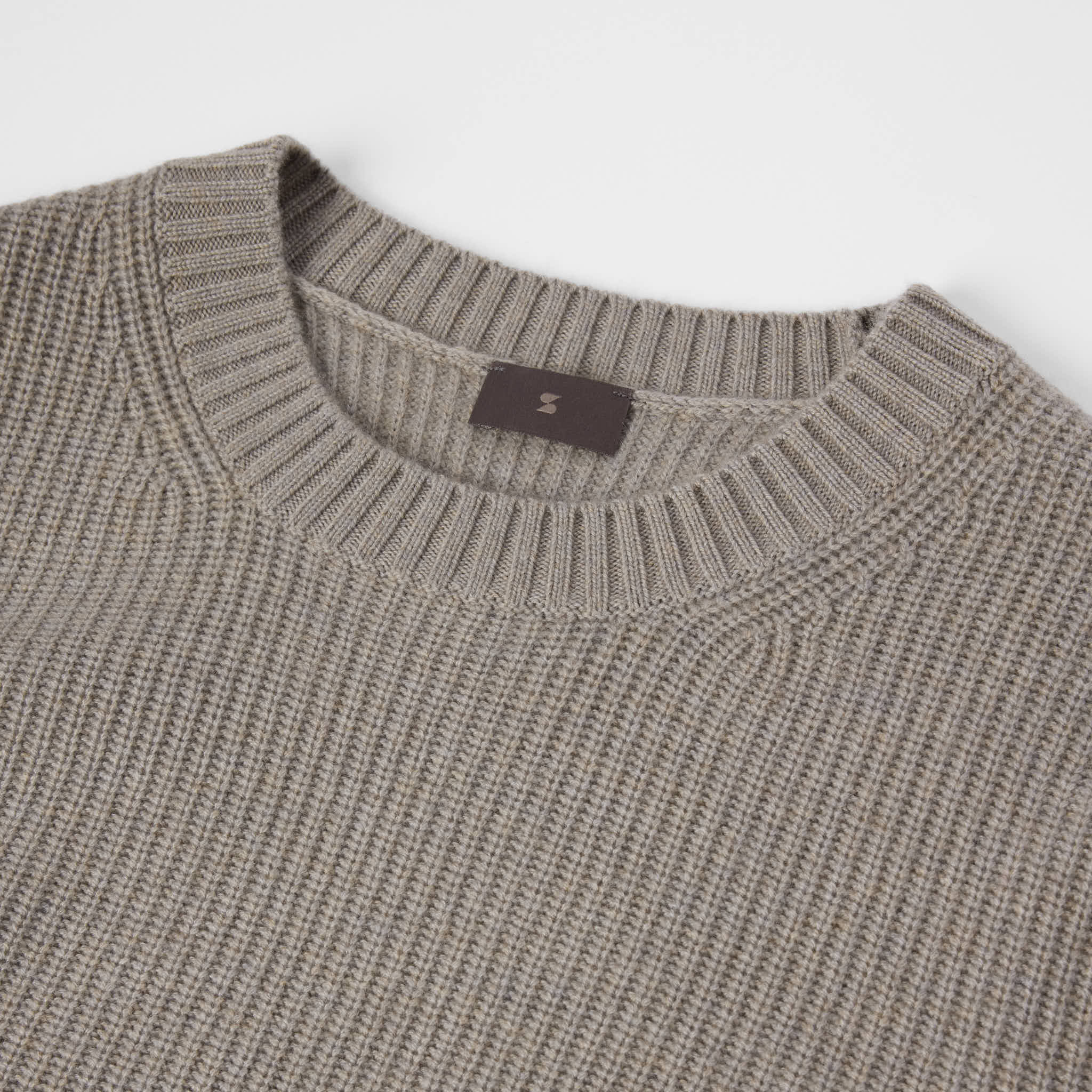 Men's Wool-Cashmere Rib Sweater - Image 13