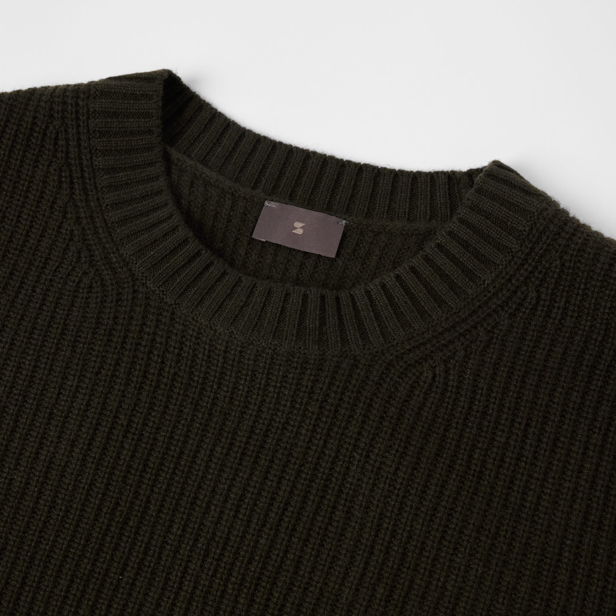Men's Wool-Cashmere Rib Sweater - Image 5