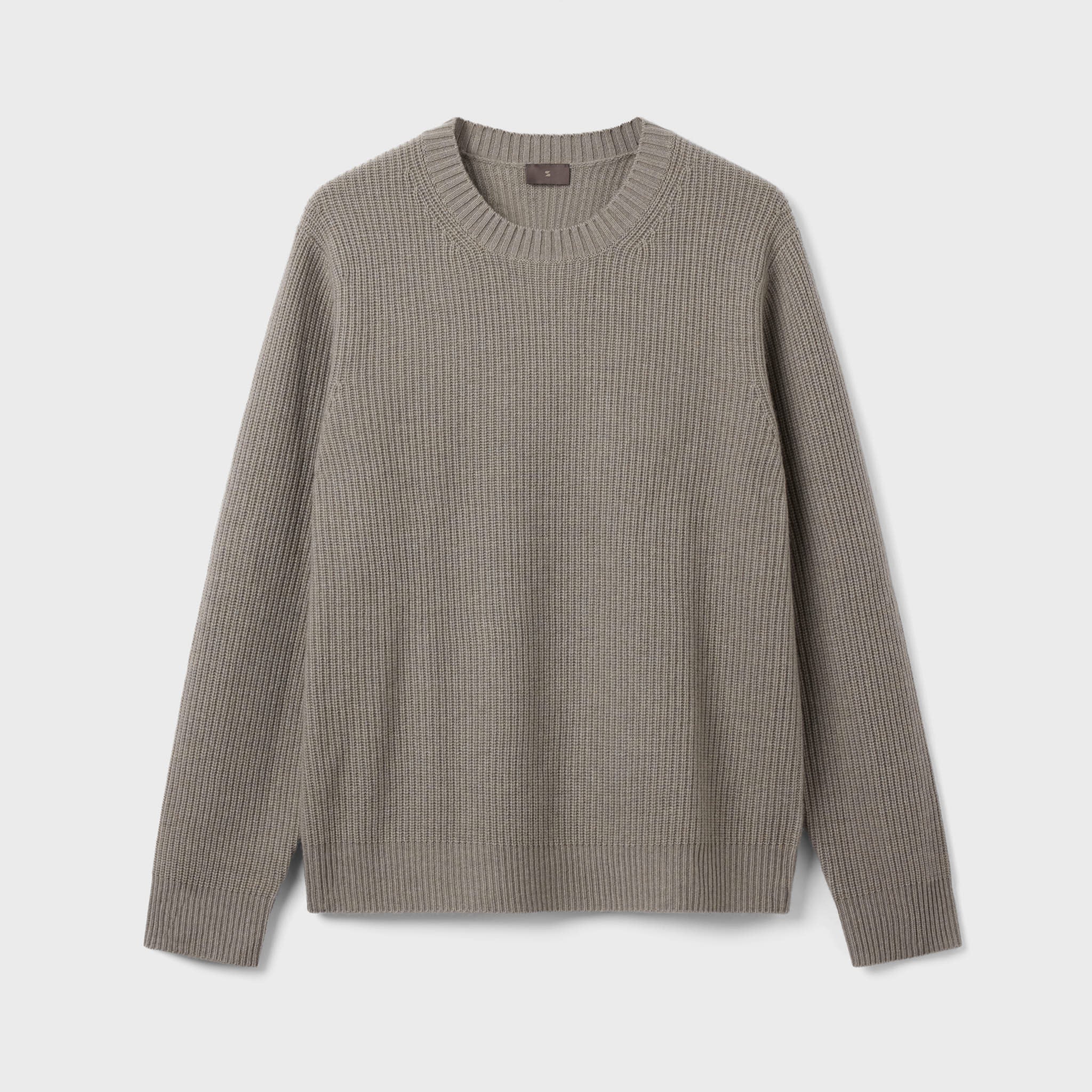 Men's Wool-Cashmere Rib Sweater - Image 7