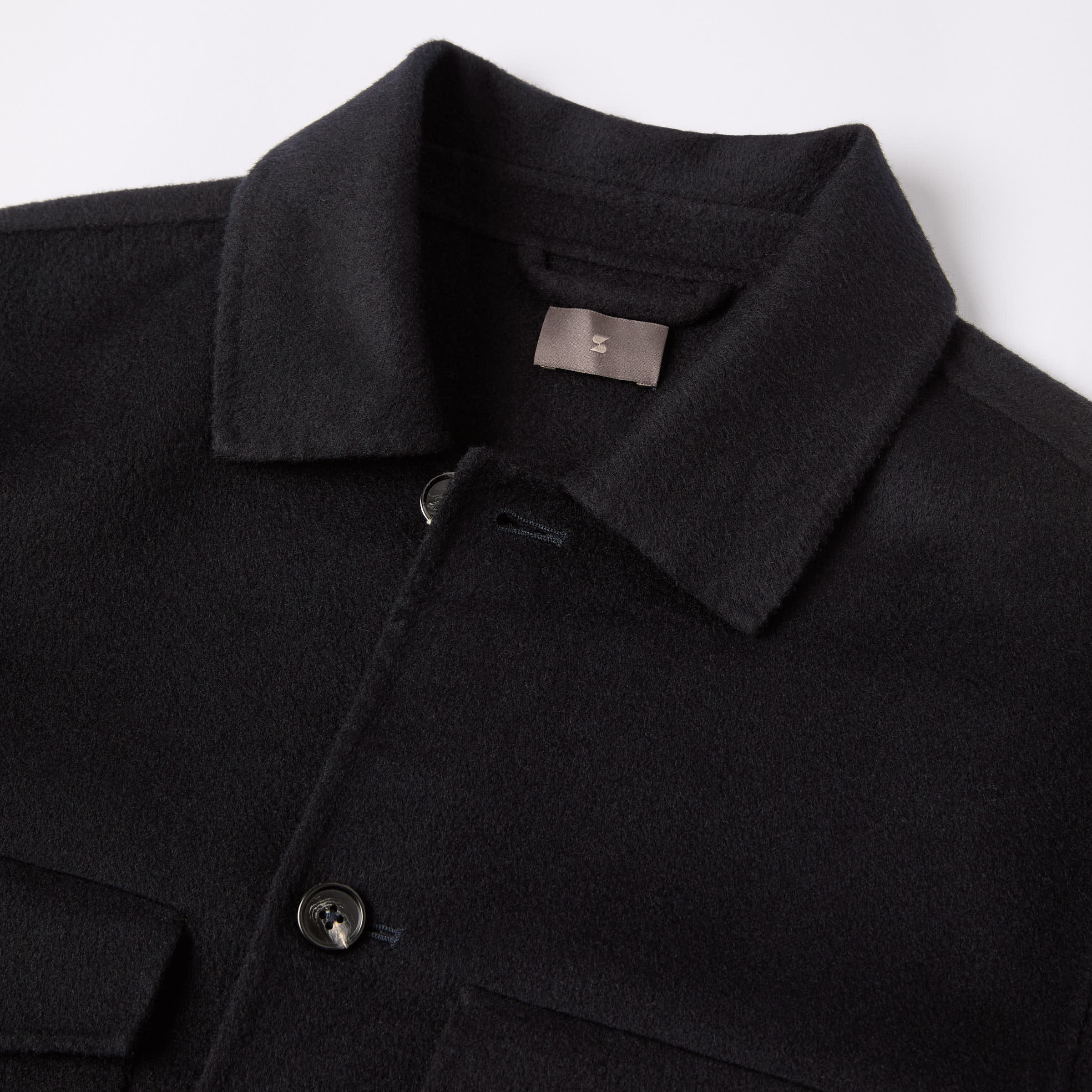 Men's Wool Doublé Overshirt - Image 7