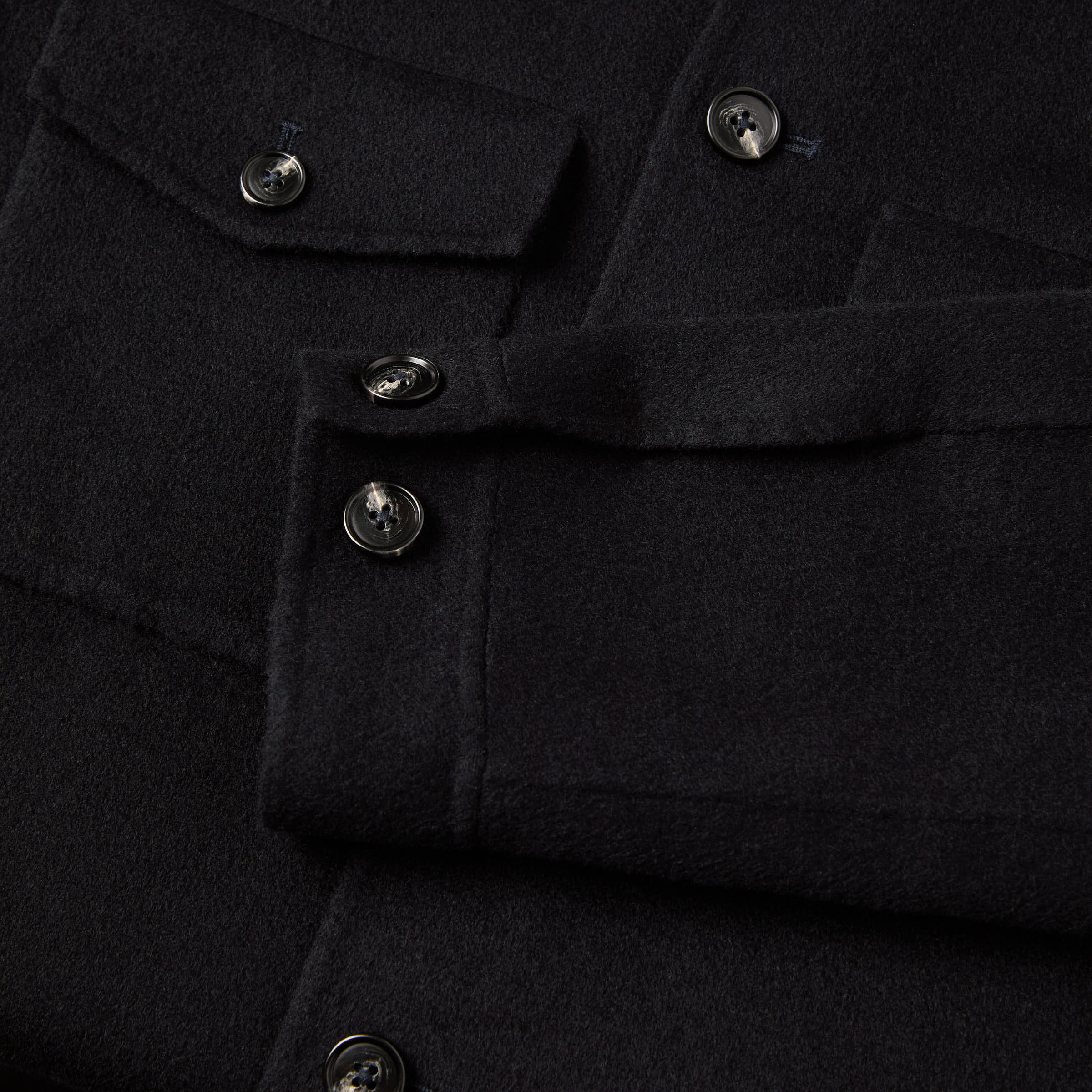 Men's Wool Doublé Overshirt - Image 8