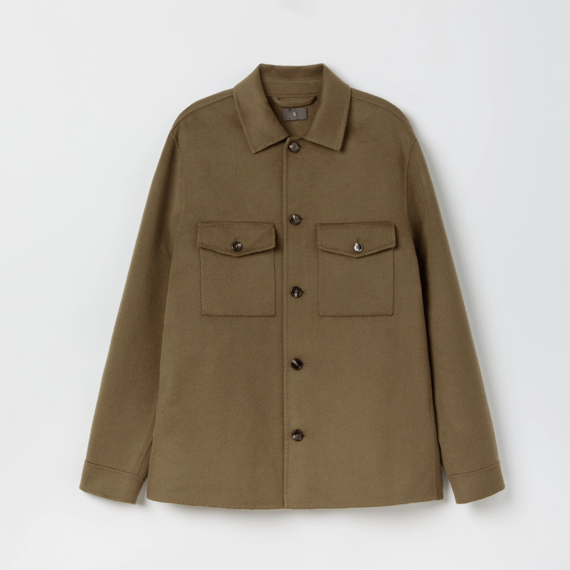 Men's Wool Doublé Overshirt - Image 9