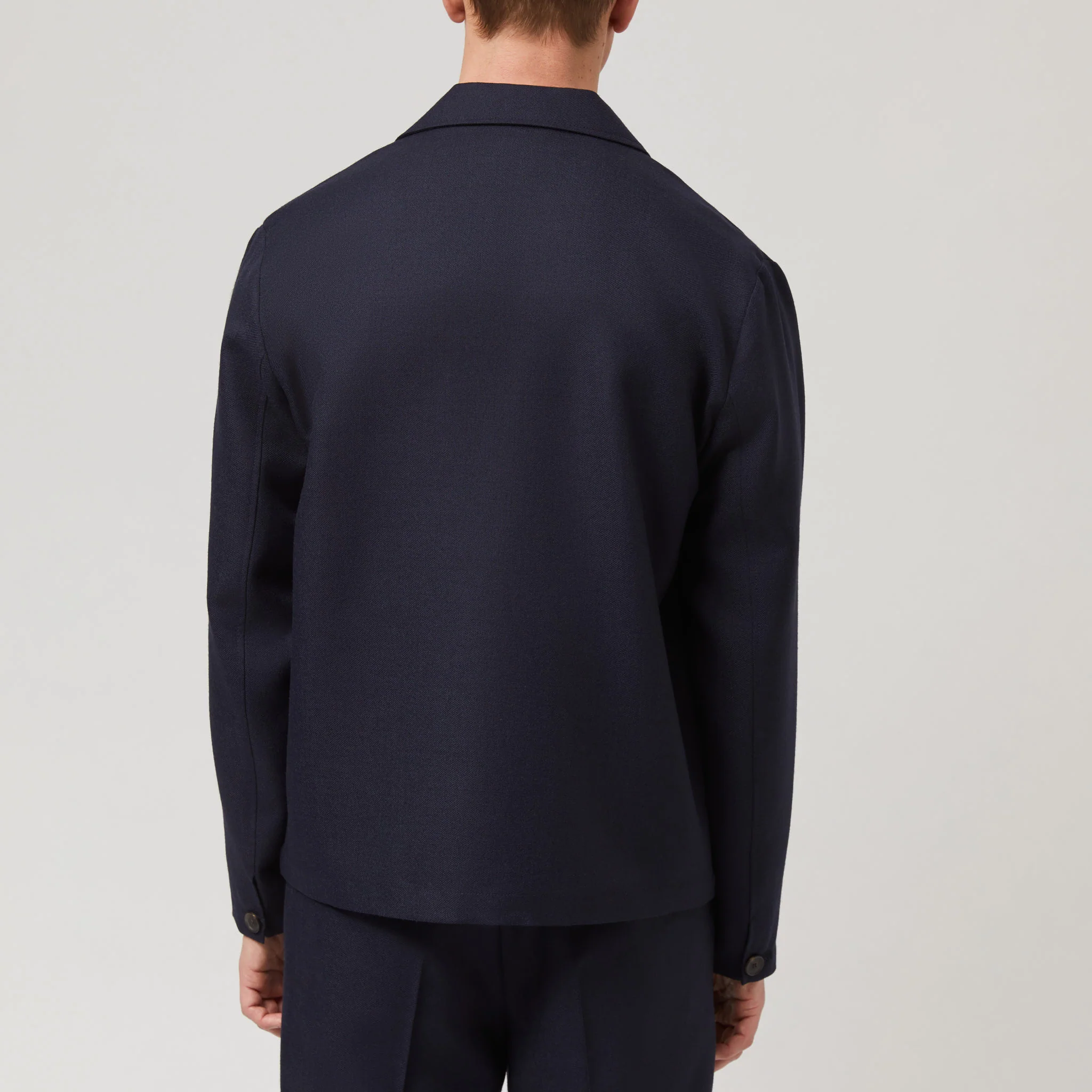 Men's Wool Shirt Jacket - Image 5