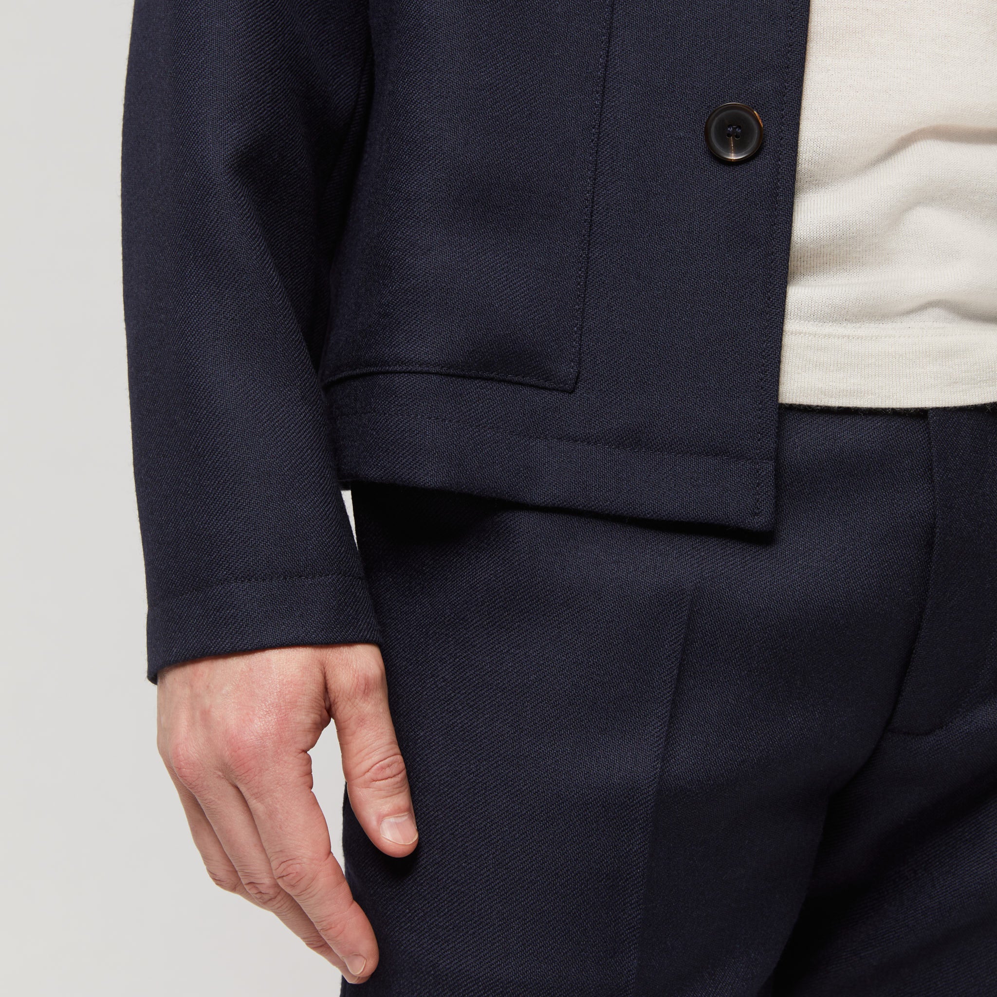 Men's Wool Shirt Jacket - Image 7