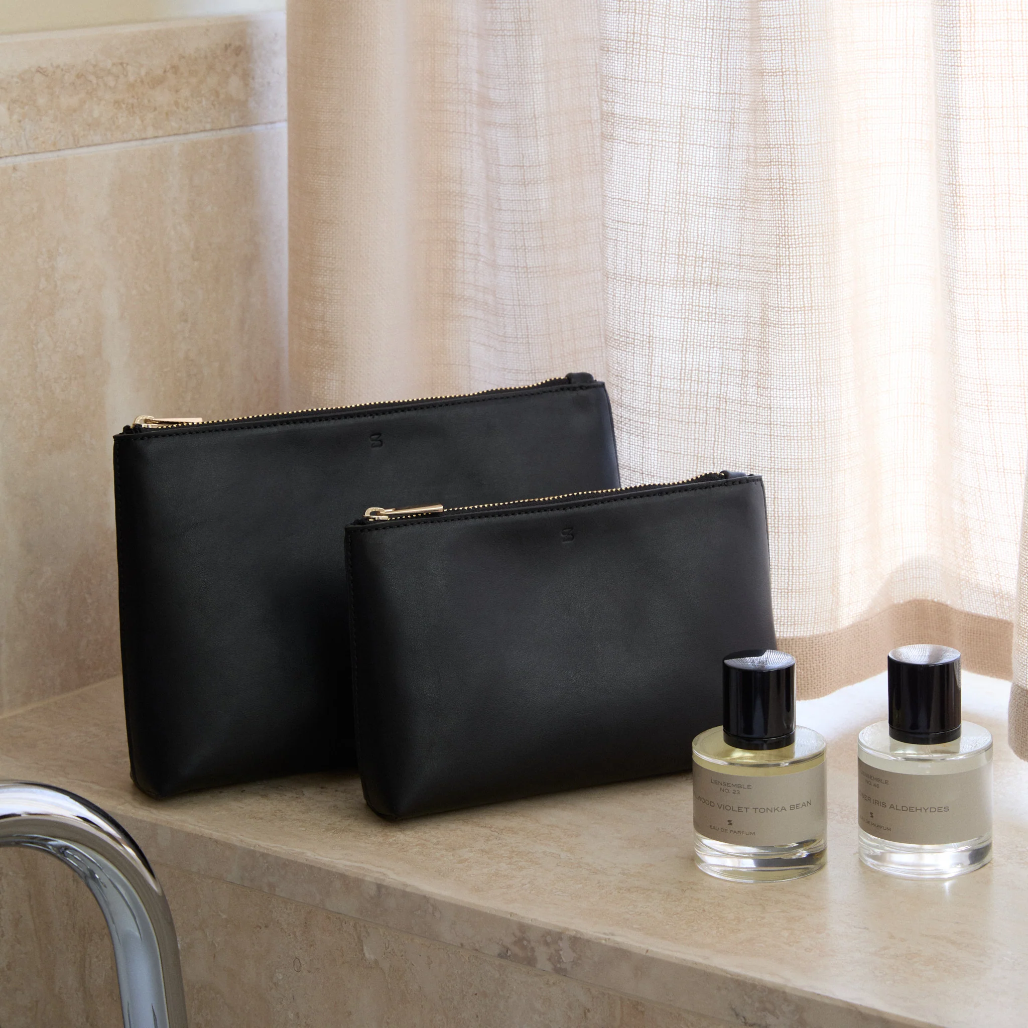 Nappa Leather Beauty Bag - Image 12