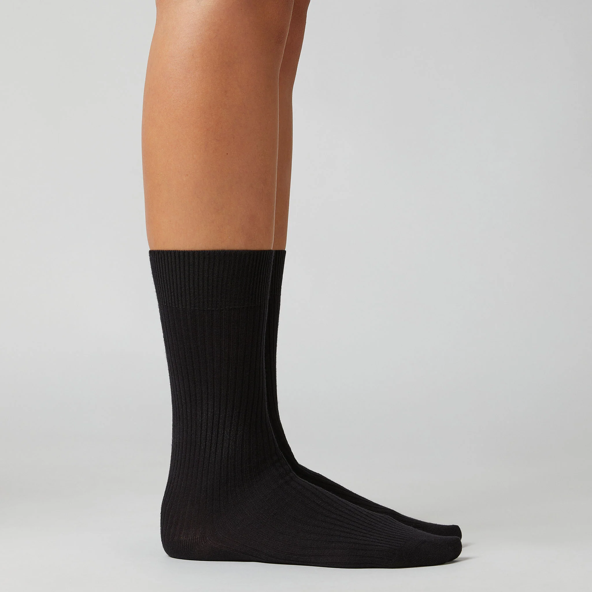 Organic Cotton Rib Socks - Image 11