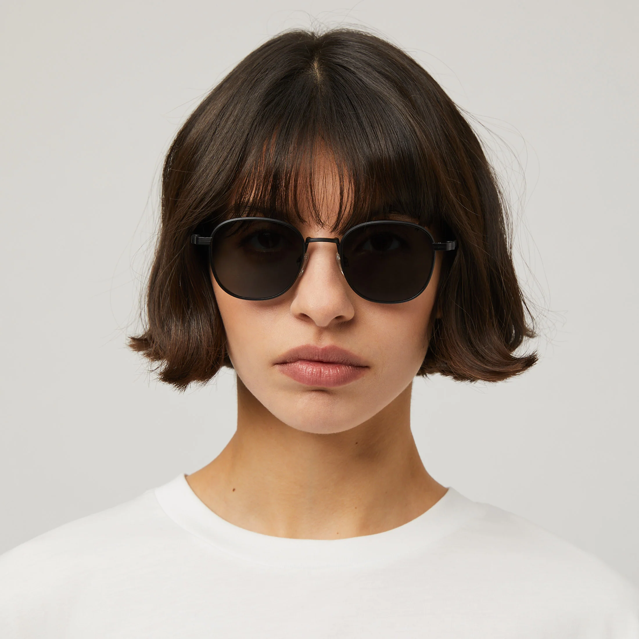 Palmarola Square Titanium Sunglasses - Image 14