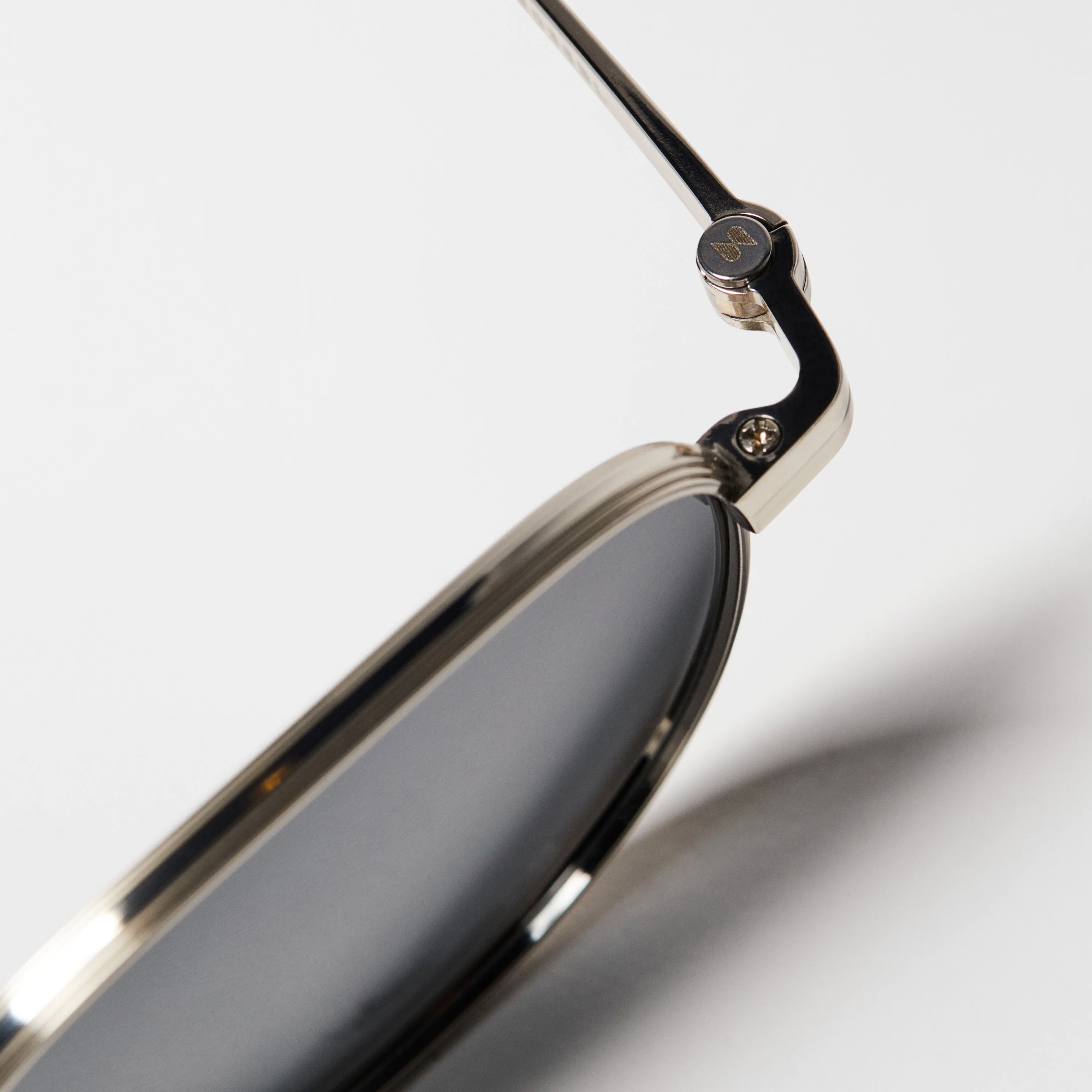 Palmarola Square Titanium Sunglasses - Image 4
