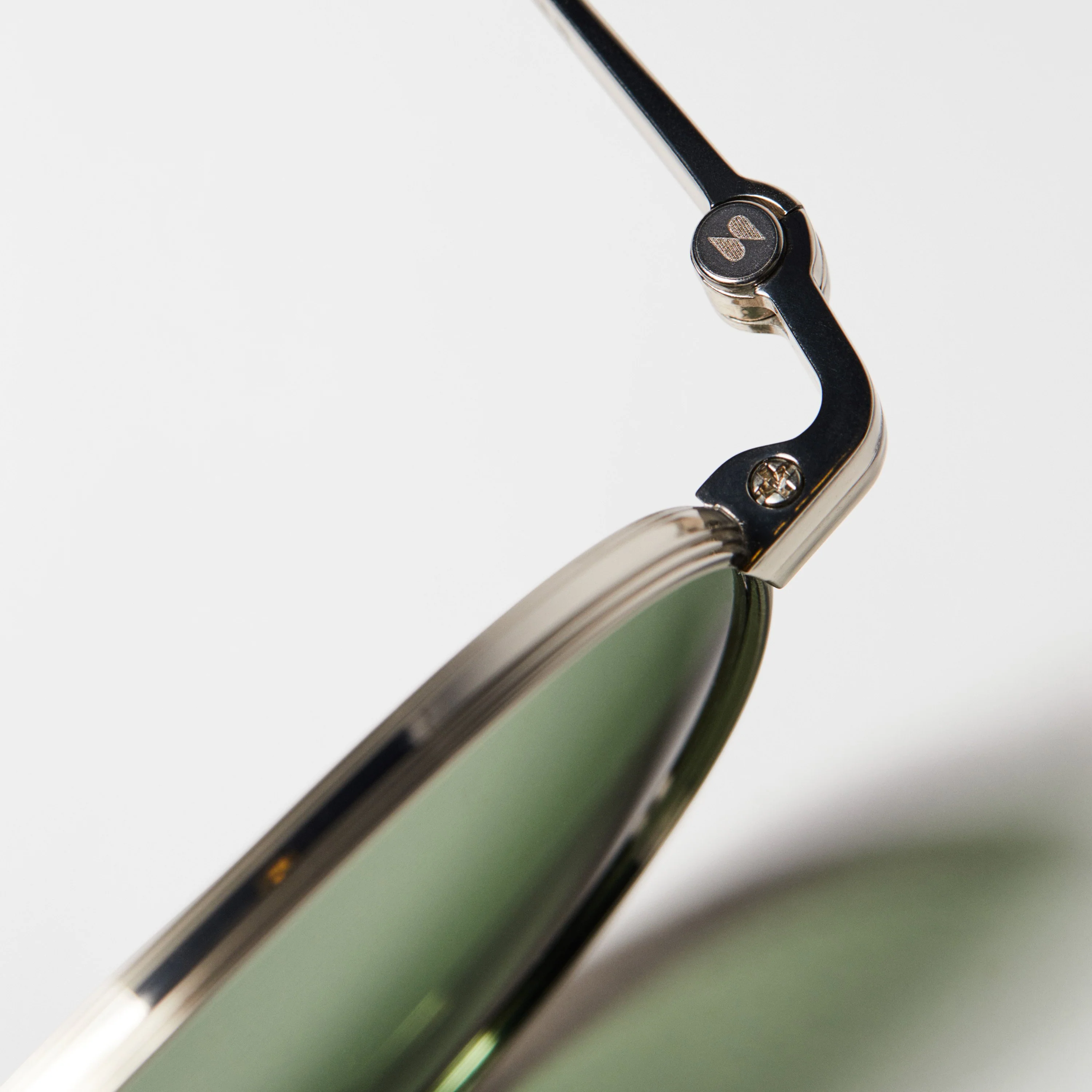 Pecorini Round Titanium Sunglasses - Image 12
