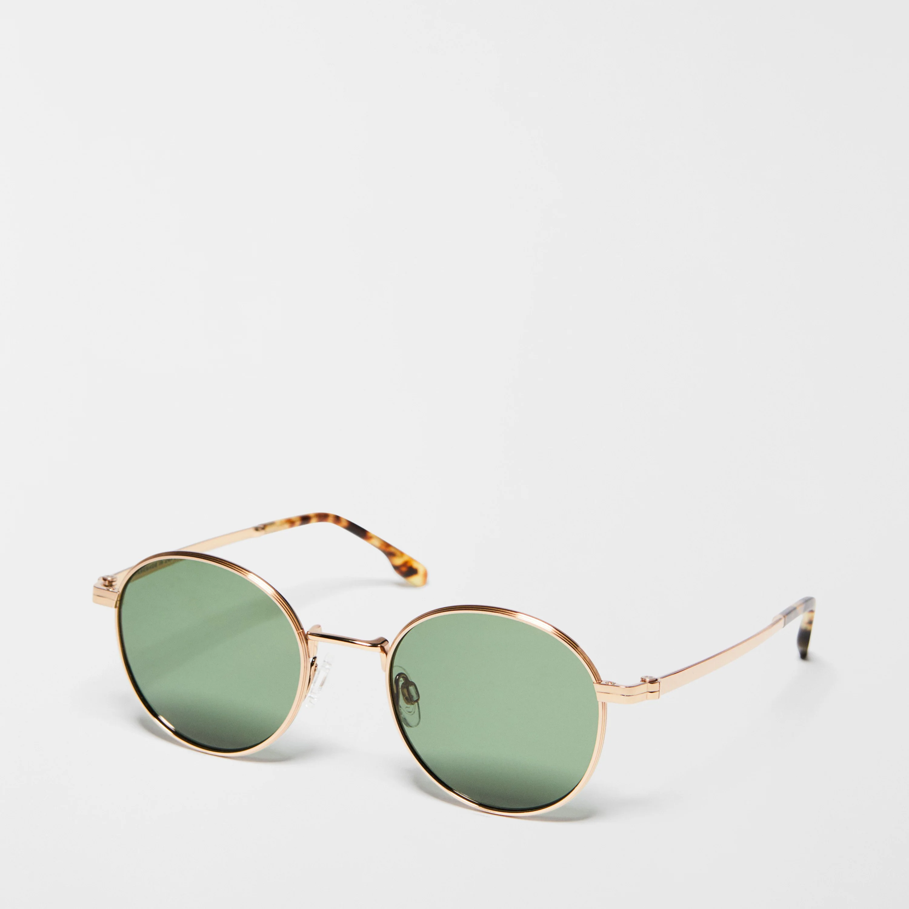 Pecorini Round Titanium Sunglasses - Image 19