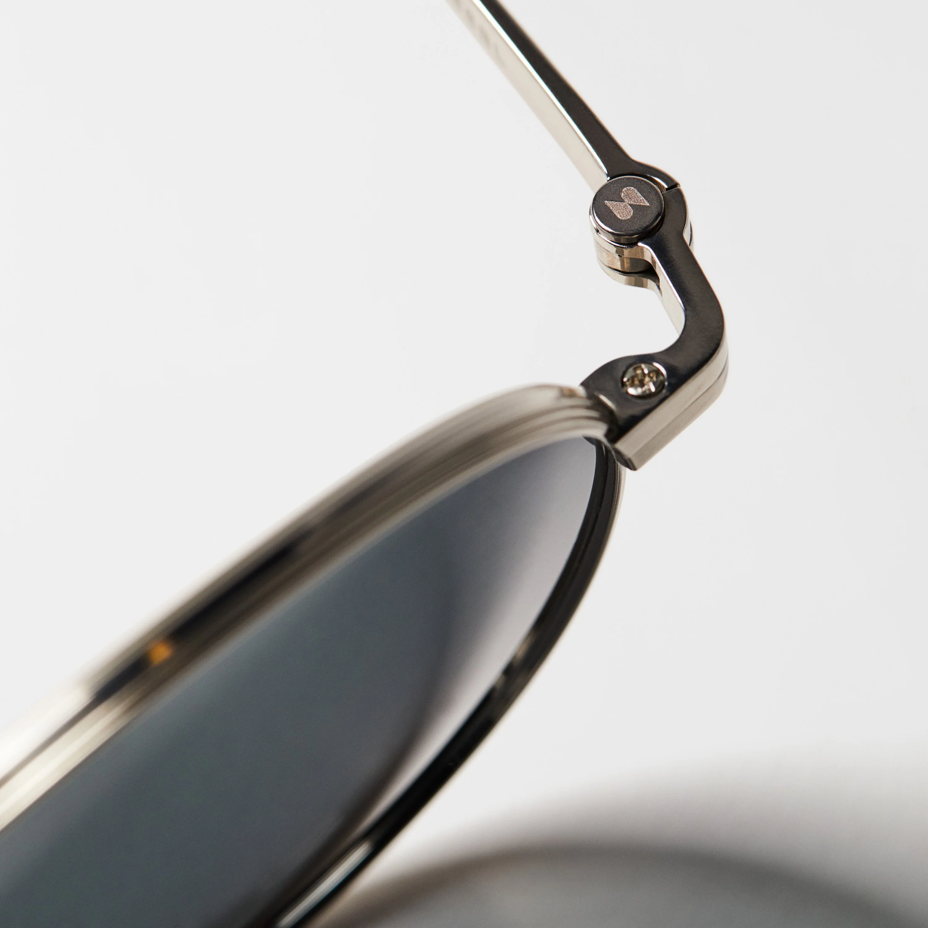 Pecorini Round Titanium Sunglasses - Image 4