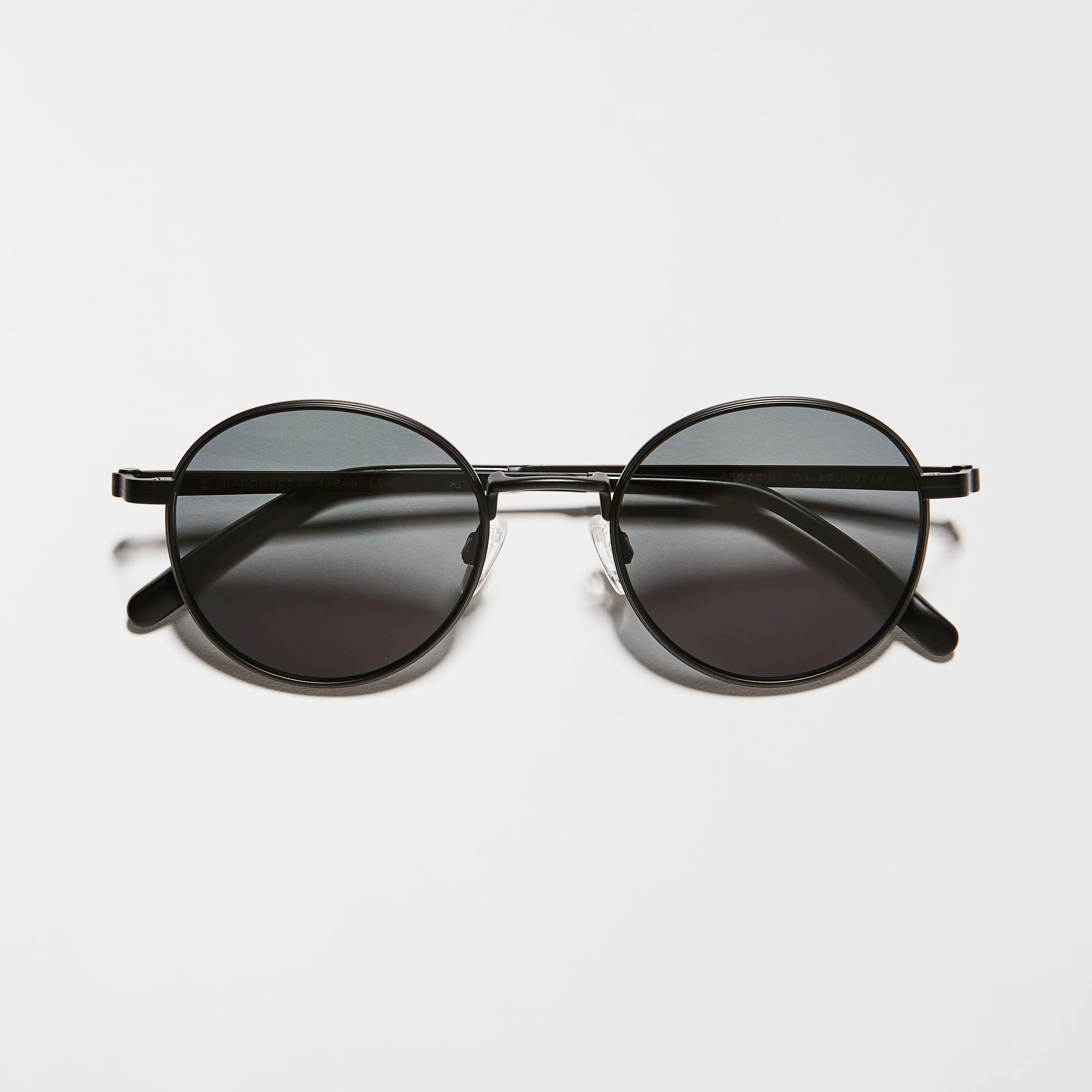 Pecorini Round Titanium Sunglasses - Image 5