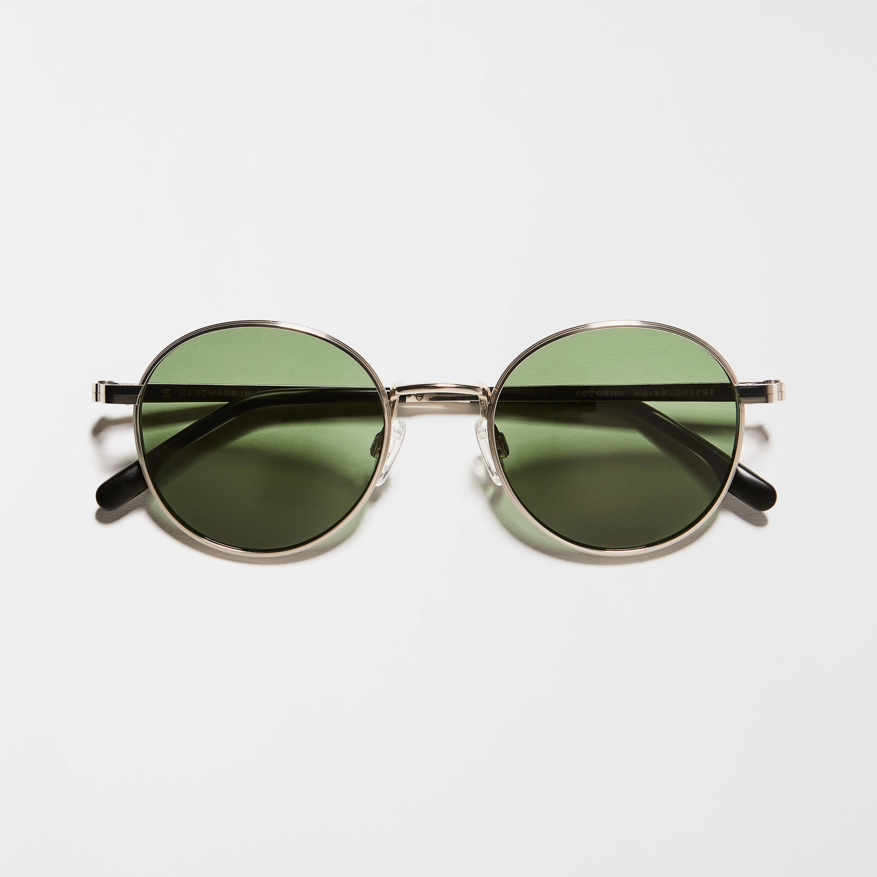 Pecorini Round Titanium Sunglasses - Image 9