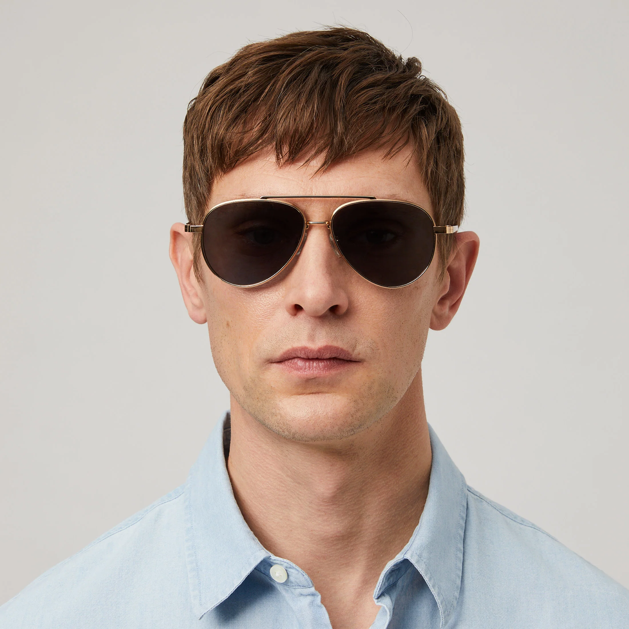 Peniche Aviator Titanium Sunglasses - Image 6