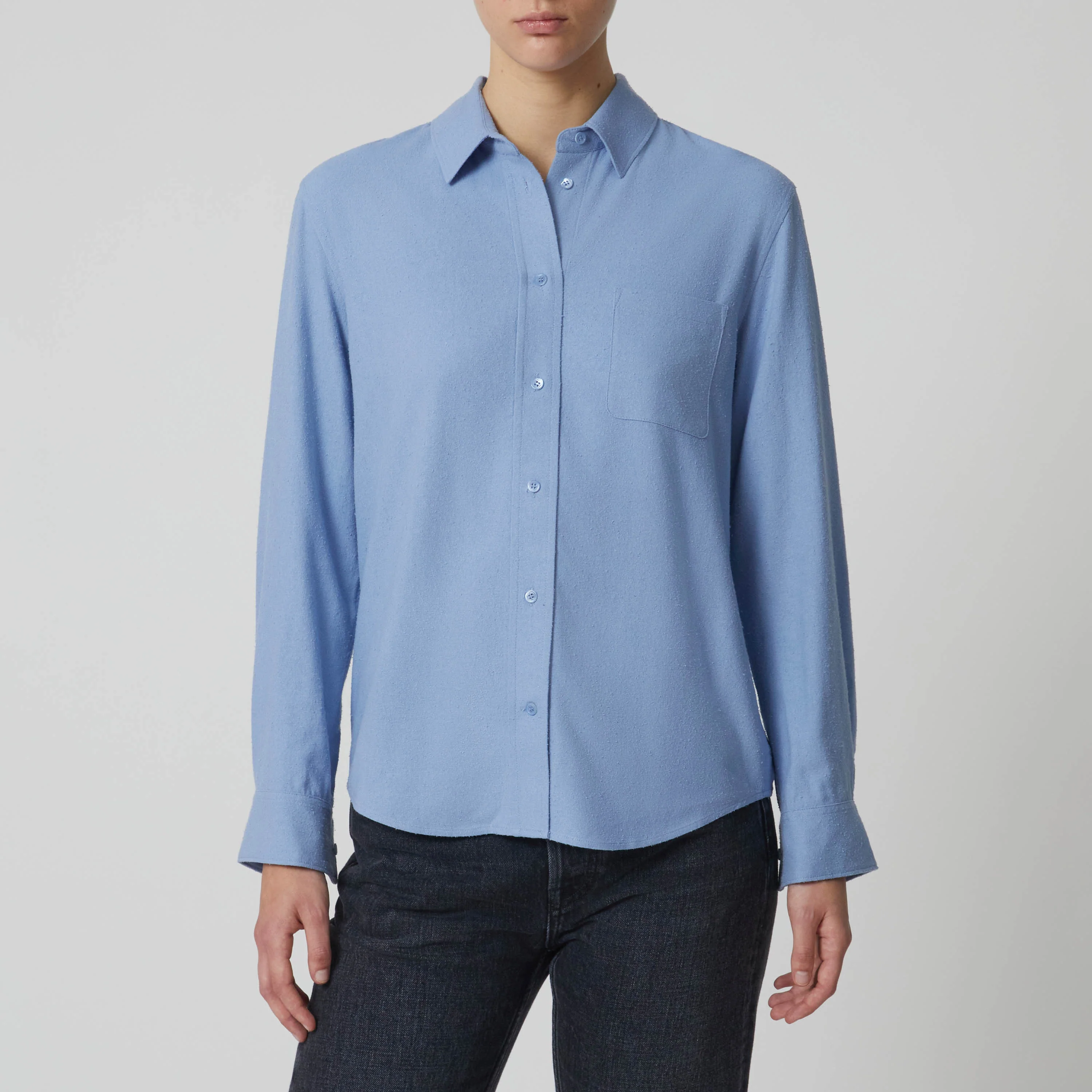 Women's Raw Silk Shirt - Image 3