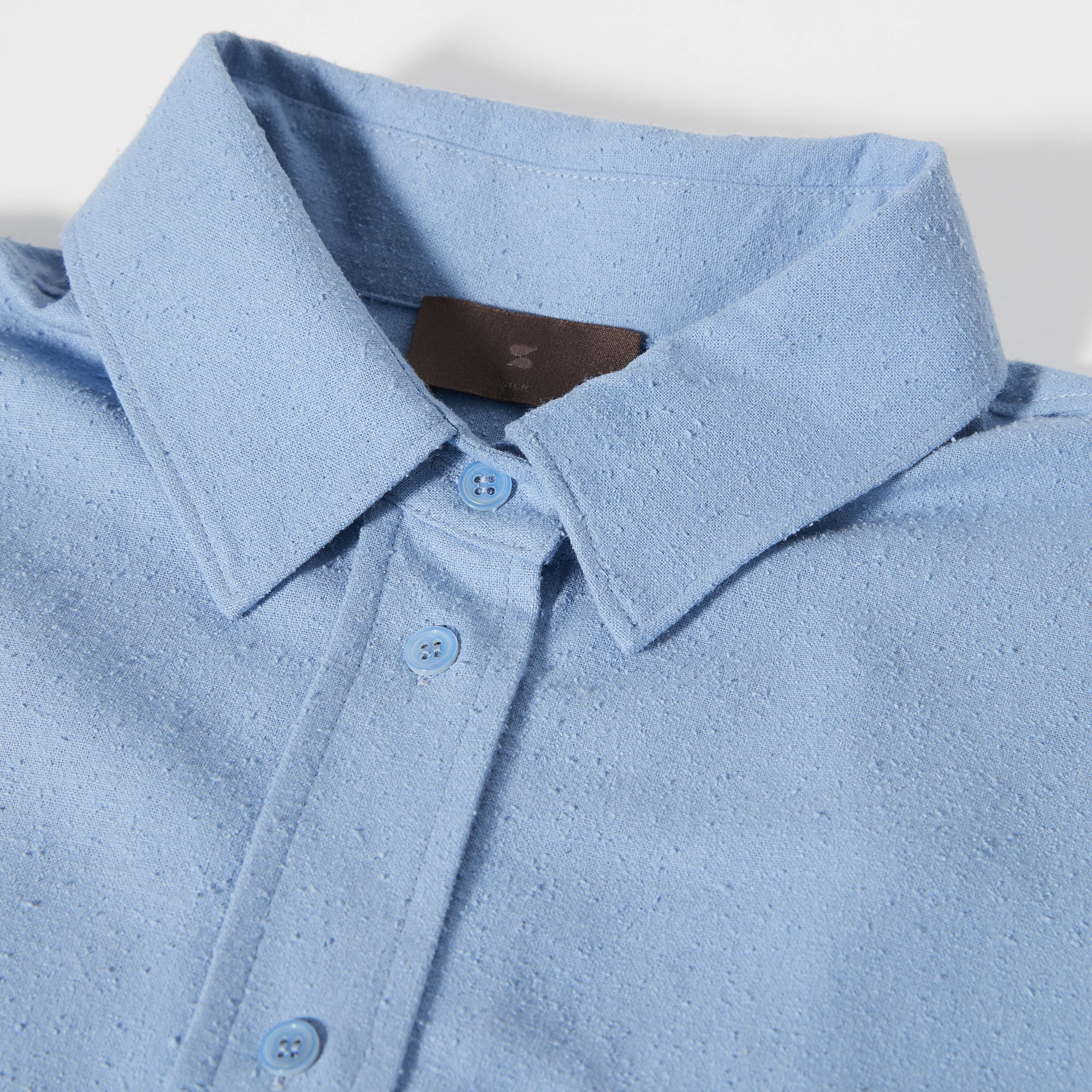 Women's Raw Silk Shirt - Image 4
