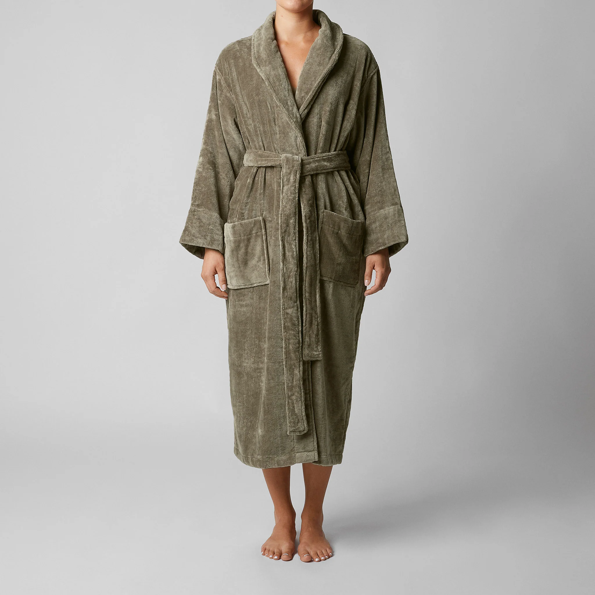 Shawl Collar Bathrobe - Image 14