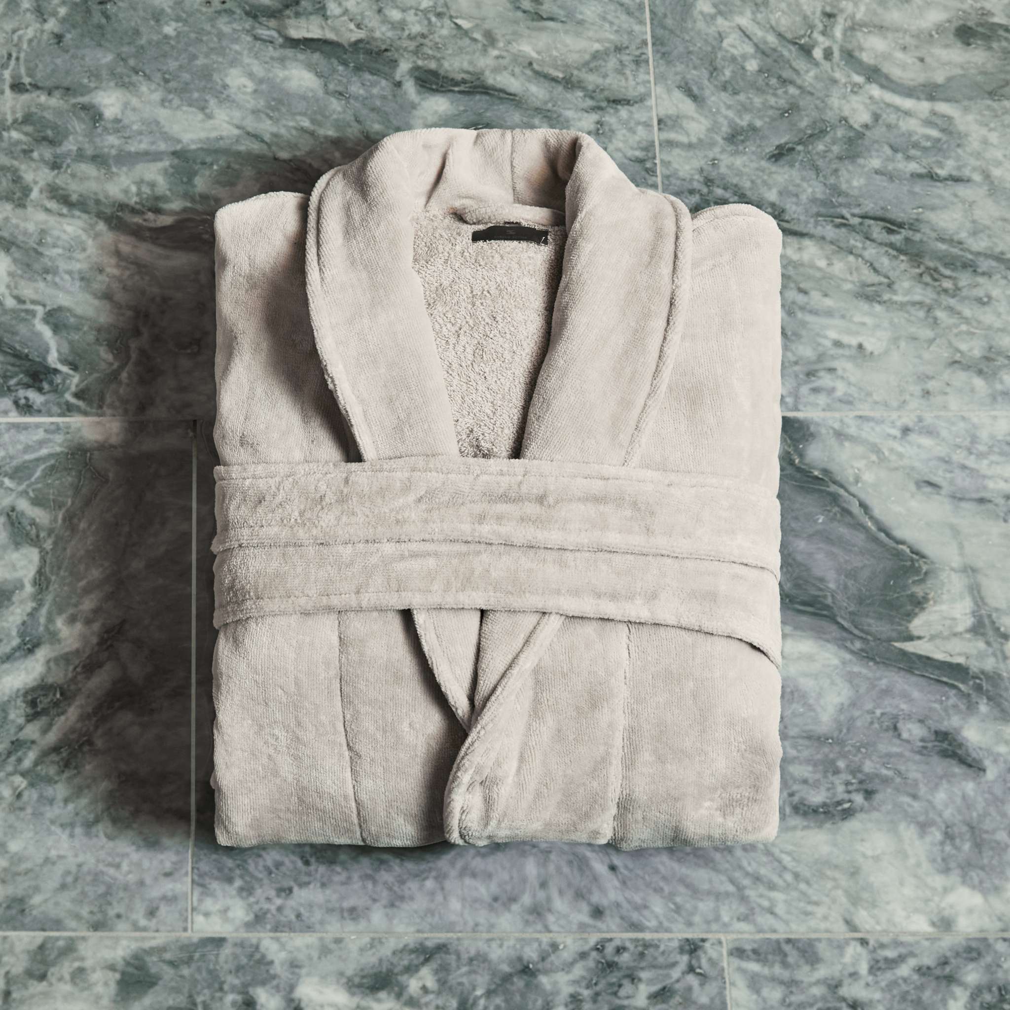 Shawl Collar Bathrobe - Image 4