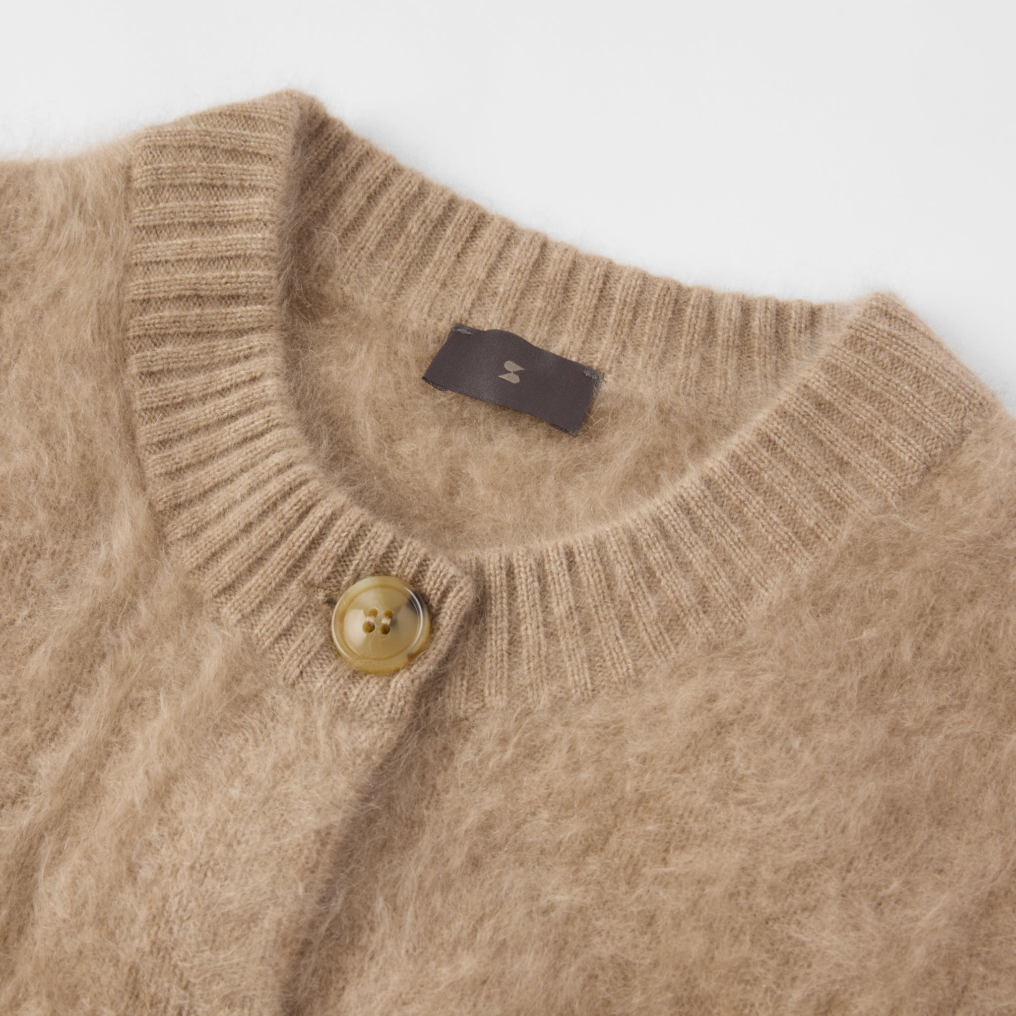 Women's Brushed Cashmere Cardigan - Image 14