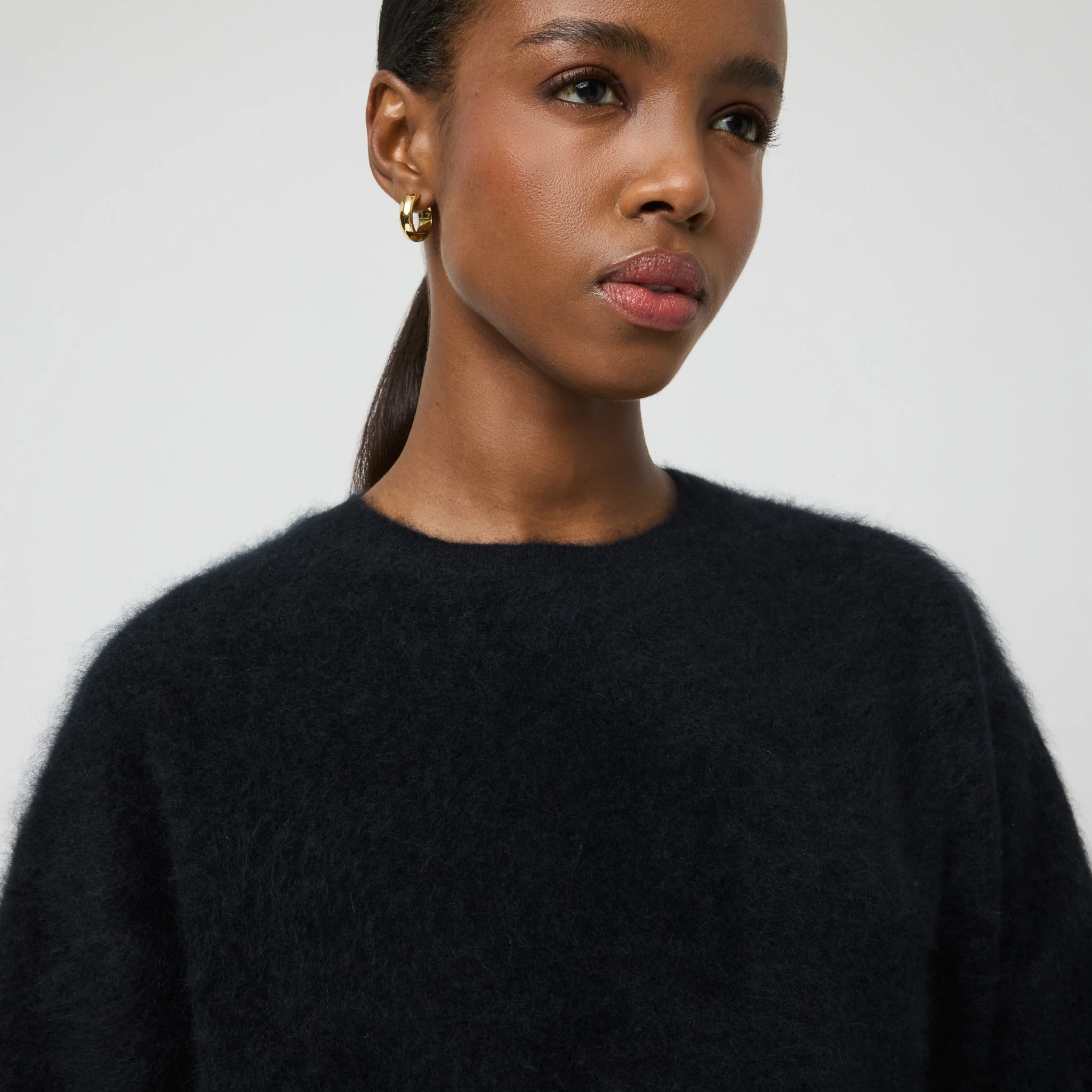 Women's Brushed Cashmere Tee - Image 10