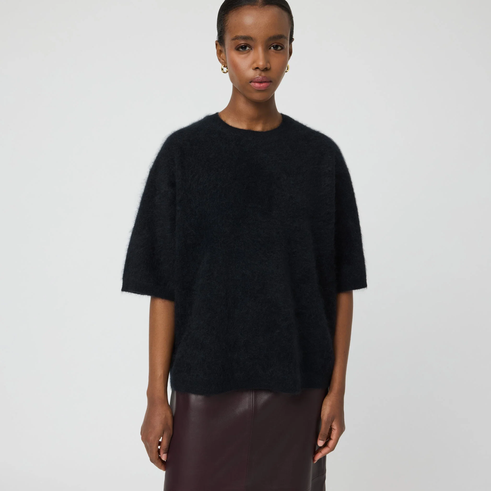 Women's Brushed Cashmere Tee - Image 9