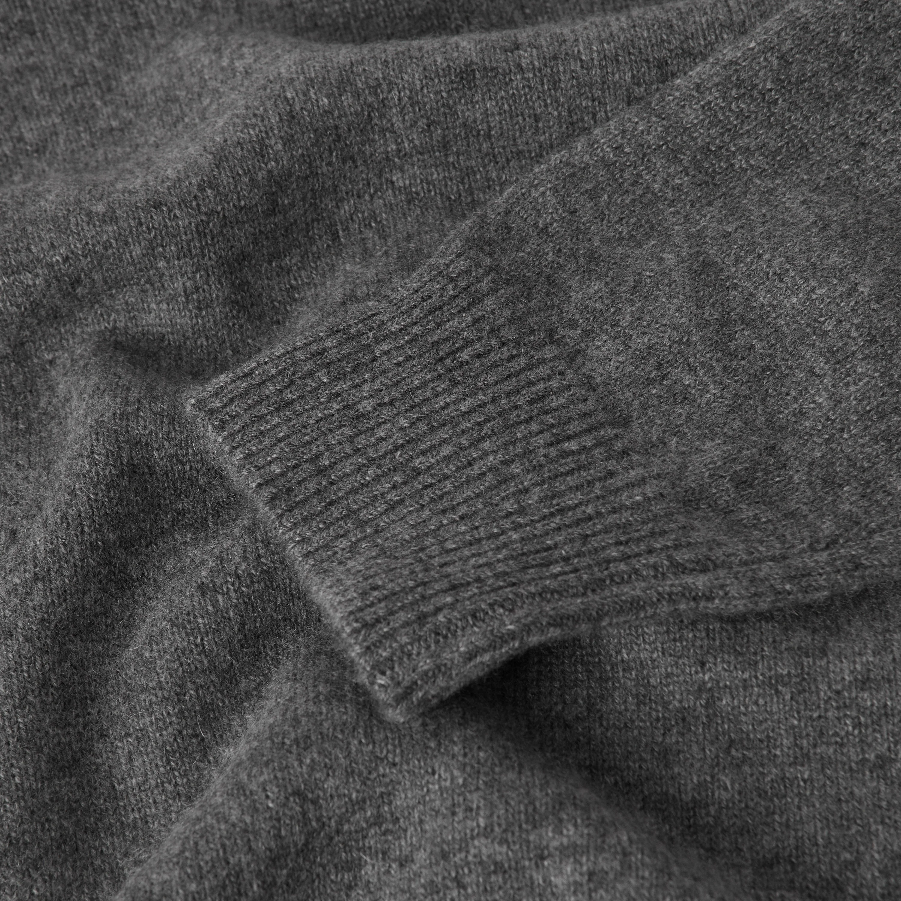 Women's Cashmere Half Zip Sweater - Image 6