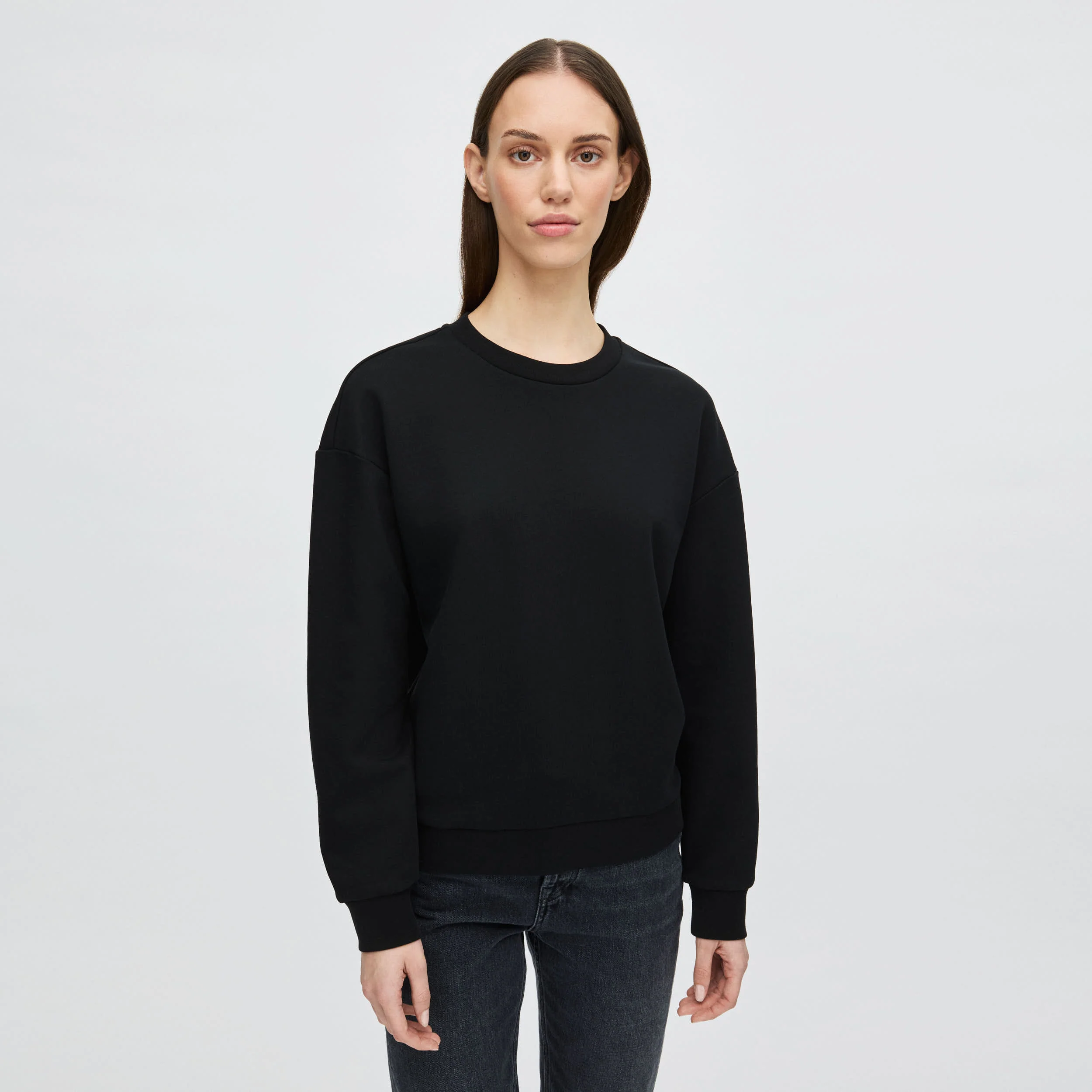 Women's Cotton-Jersey Sweatshirt - Image 3